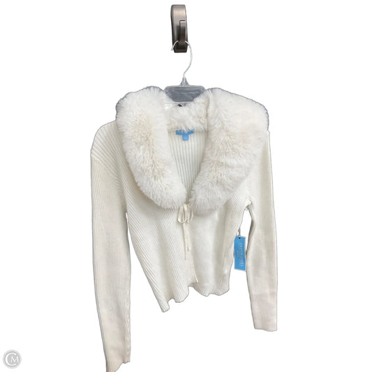 Sweater Cardigan By Draper James In Cream, Size: S