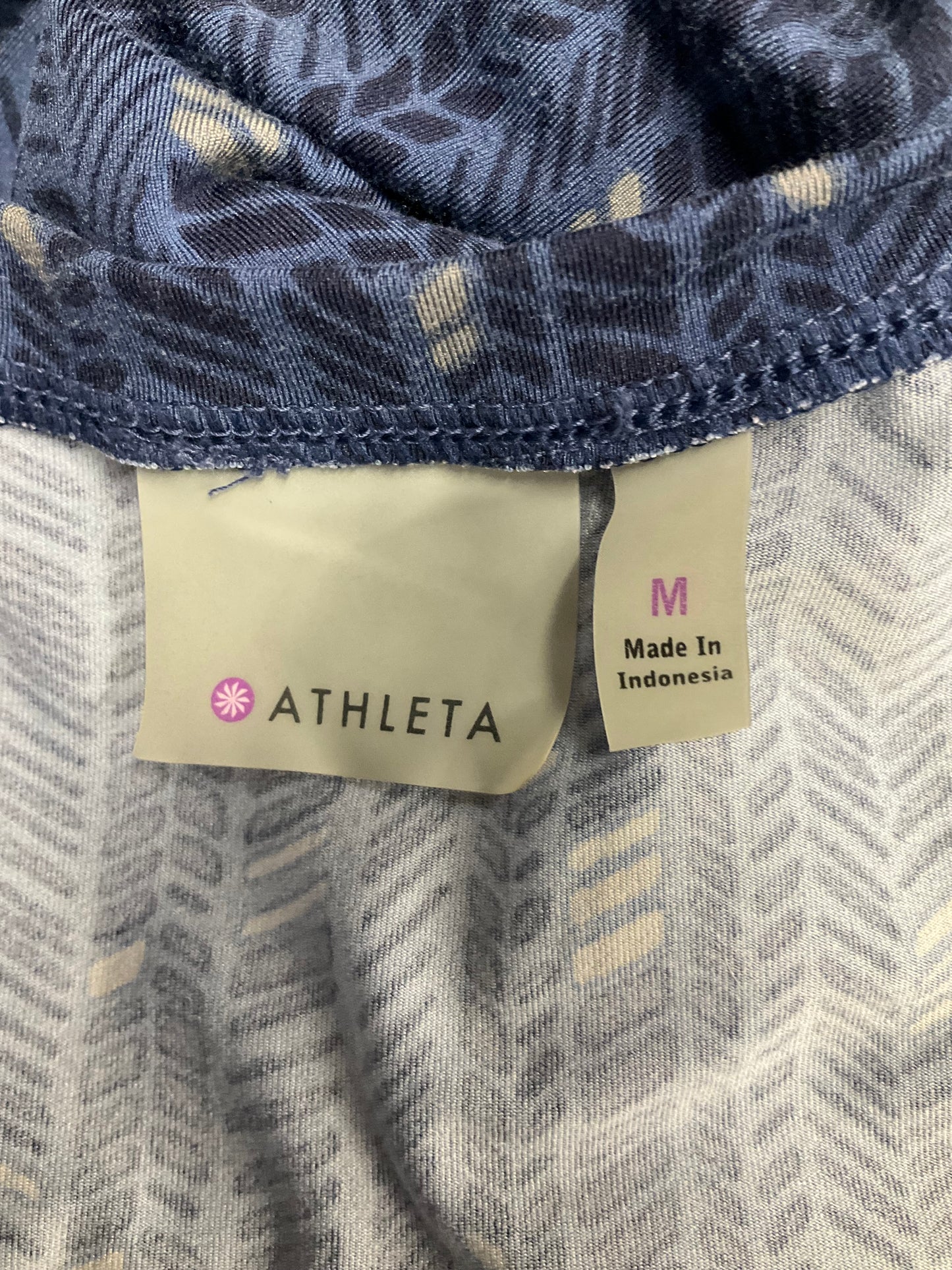 Athletic Dress By Athleta In Blue Grey, Size: M