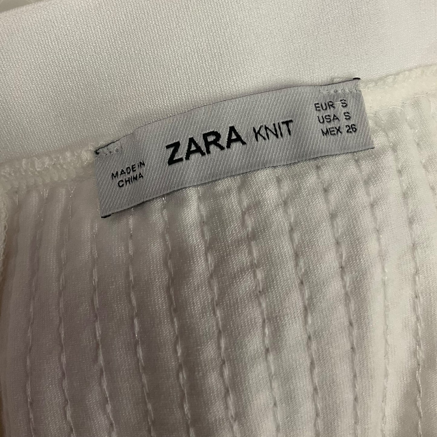 Skirt Set 2pc By Zara Women In White, Size: S