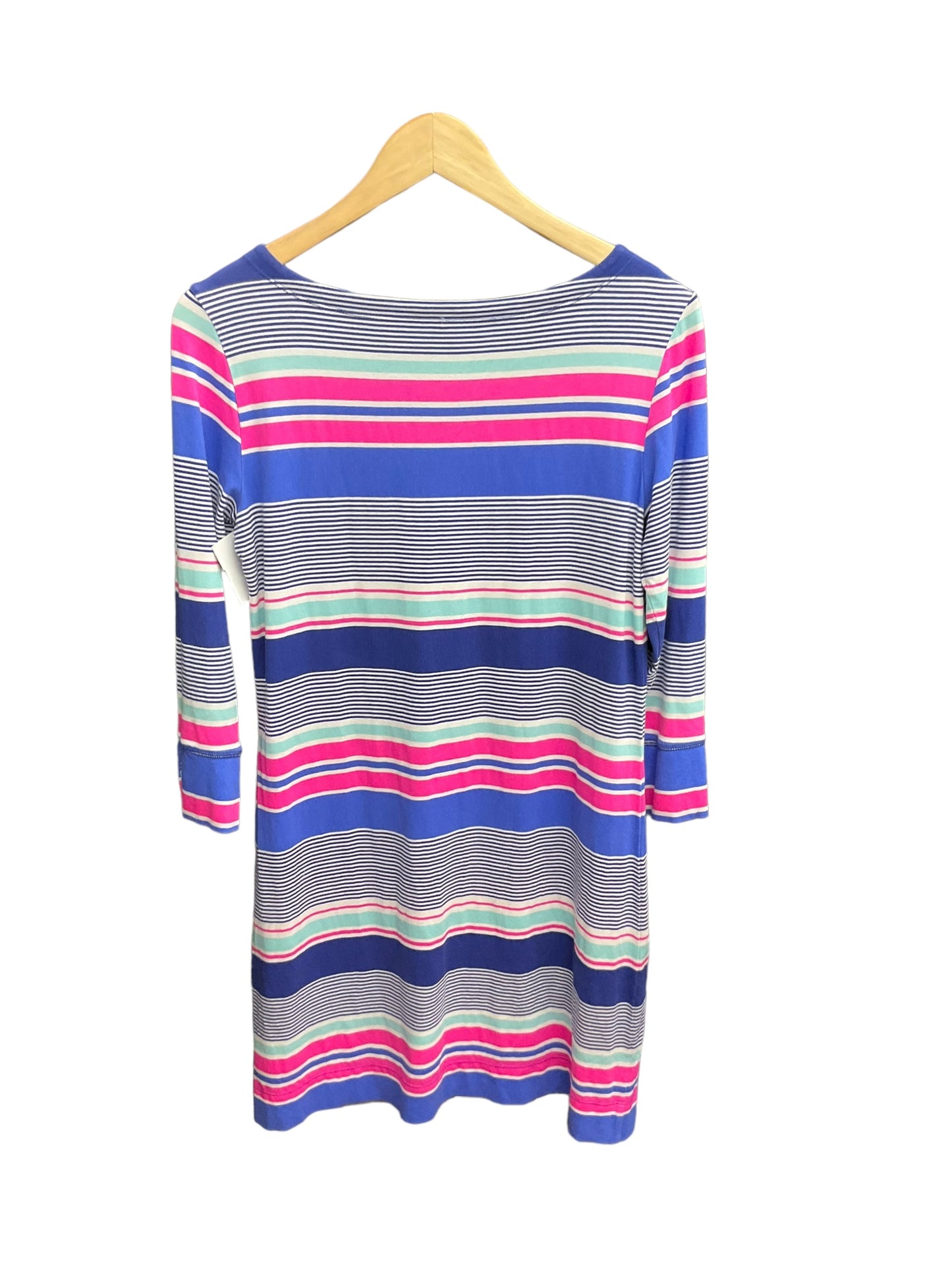 Striped Pattern Dress Casual Short Lilly Pulitzer, Size M