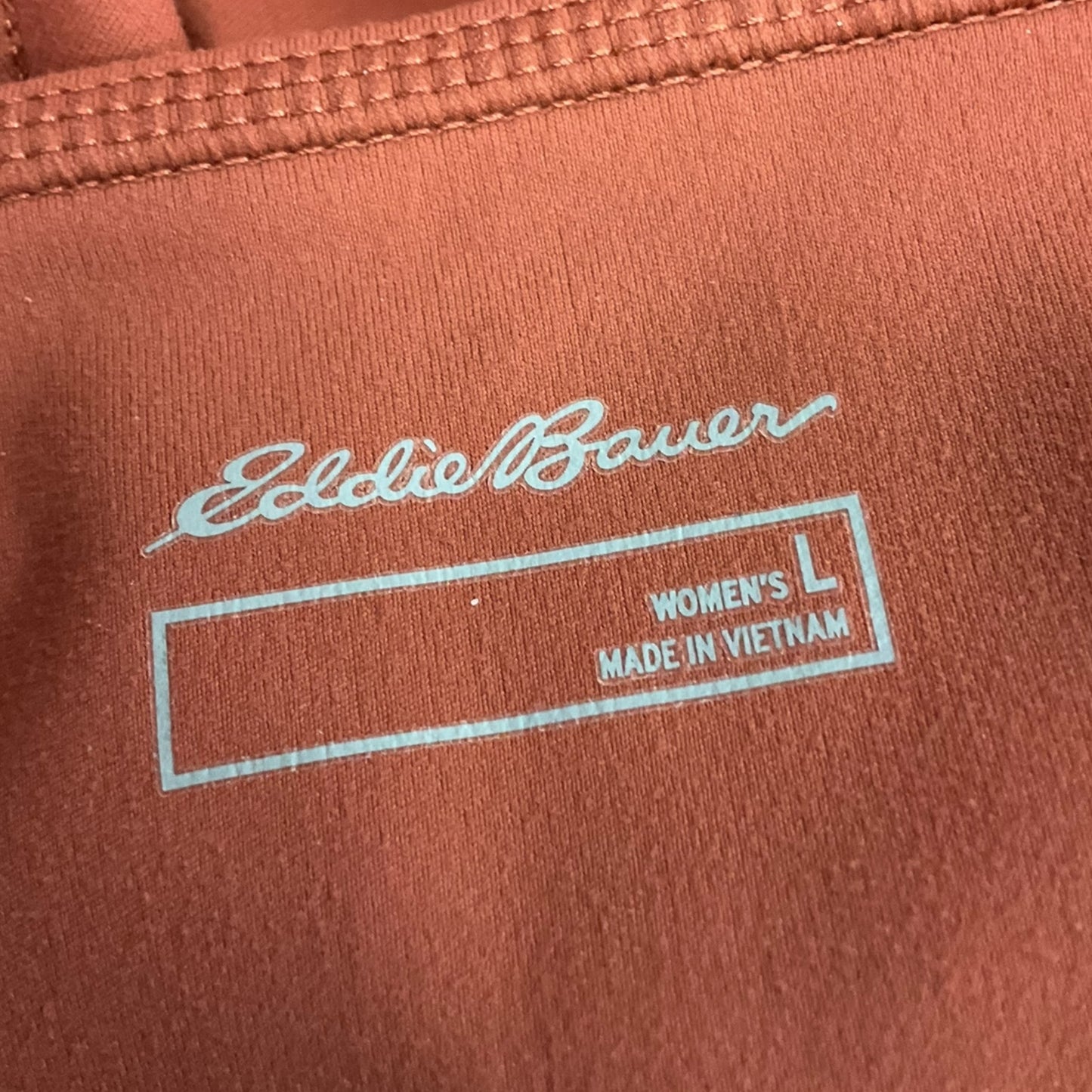 Athletic Capris By Eddie Bauer In Orange, Size: L