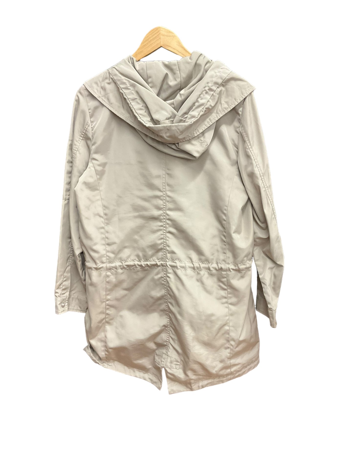 Coat Raincoat By Vince Camuto In Taupe, Size: M