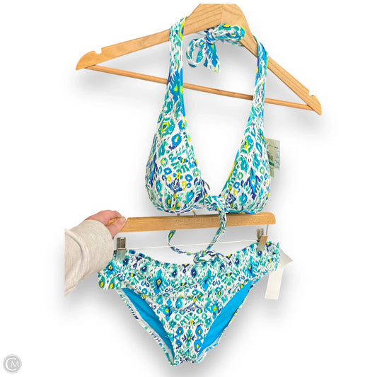 Swimsuit 2pc By Tommy Bahama In Blue & Green, Size: L