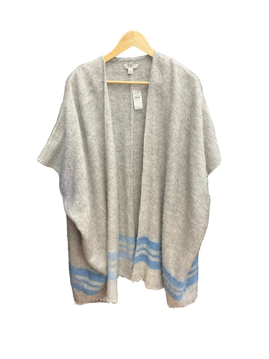 Shawl By Loft In Grey, Size: M