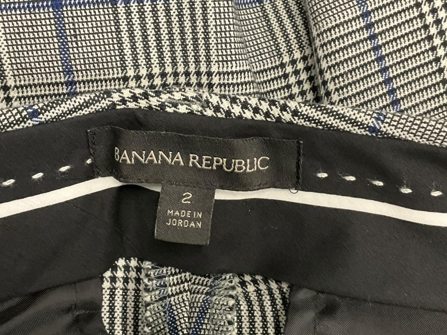 Pants Dress By Banana Republic In Plaid Pattern, Size: 2