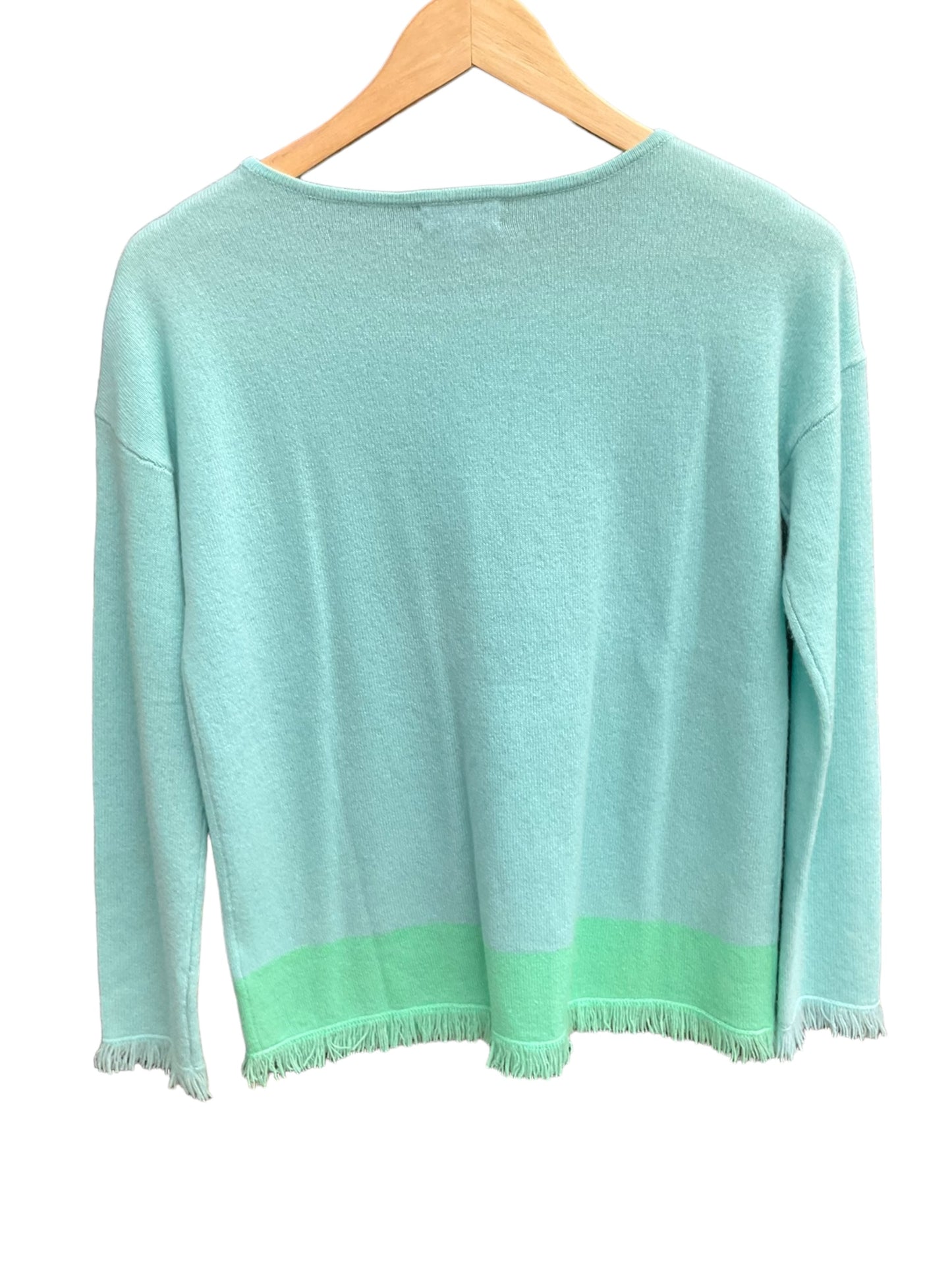 Sweater By Lilly Pulitzer In Aqua, Size: Xs