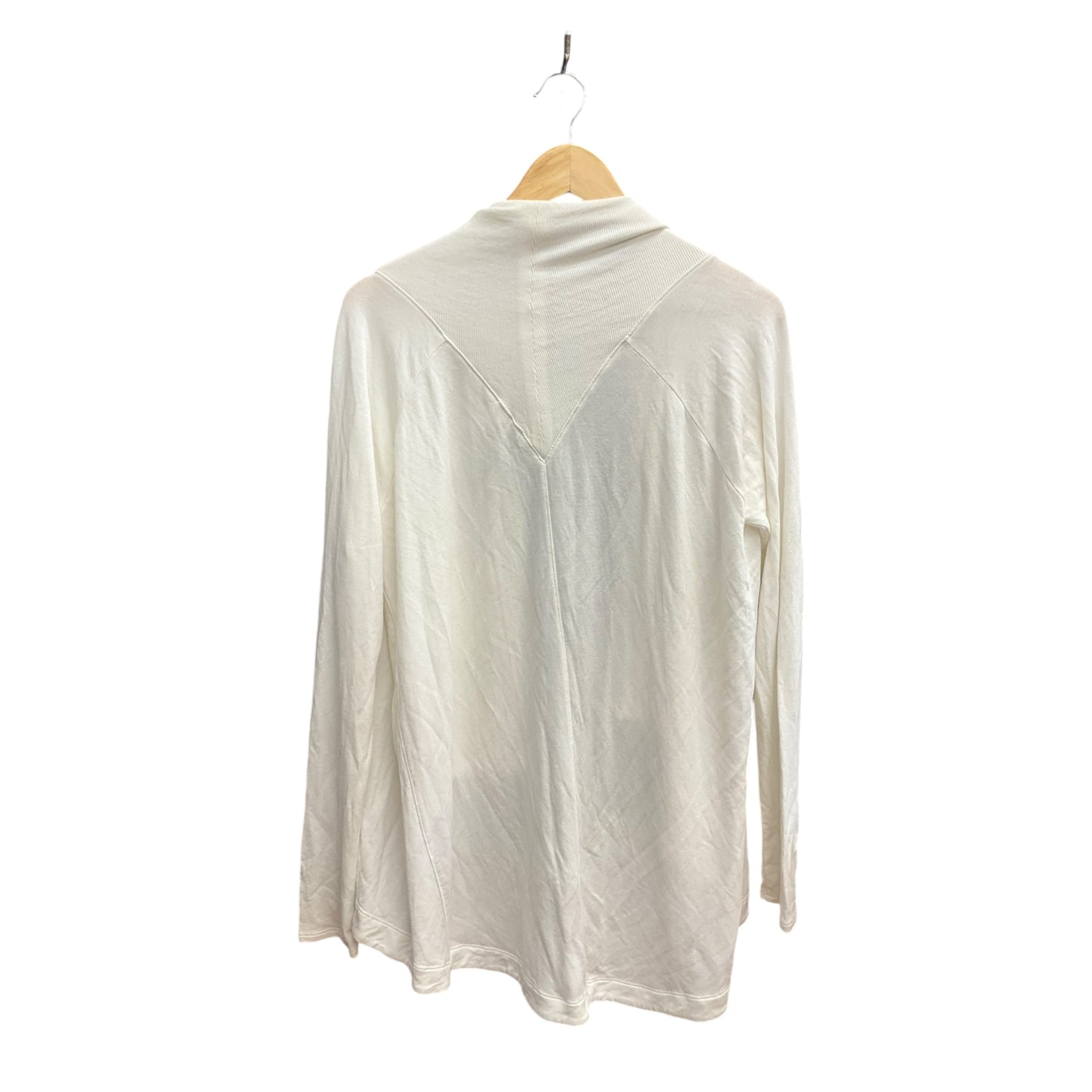 Sweater Cardigan By Athleta In Cream, Size: M