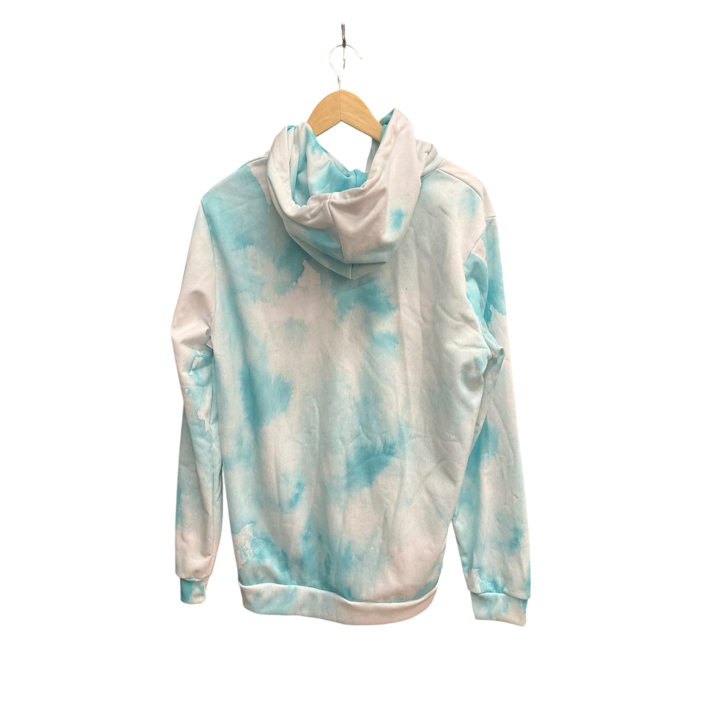 Athletic Sweatshirt Hoodie By Clothes Mentor In Tie Dye Print, Size: Xl