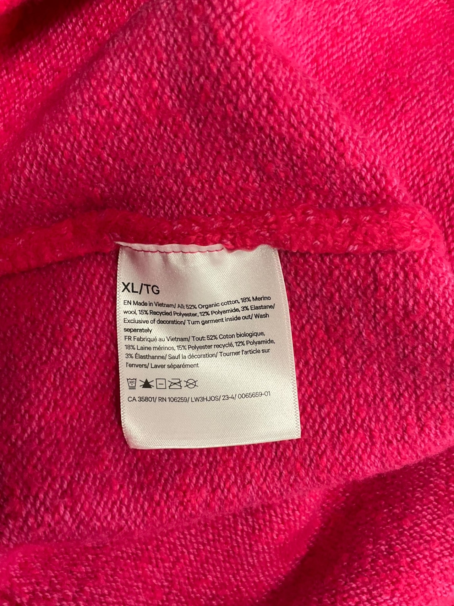 Sweater By Lululemon In Pink, Size: Xl