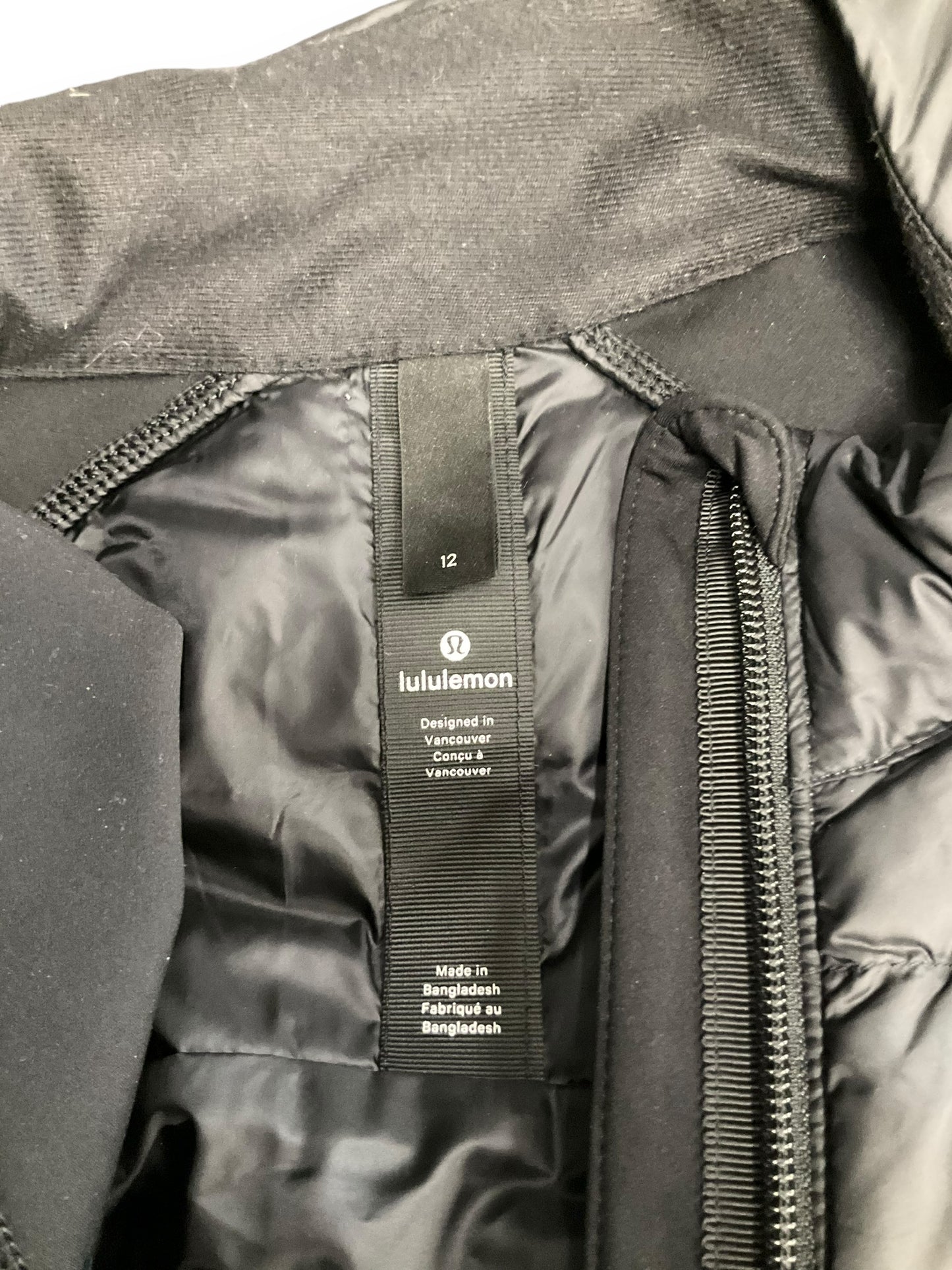 Vest Puffer & Quilted By Lululemon In Black, Size: M