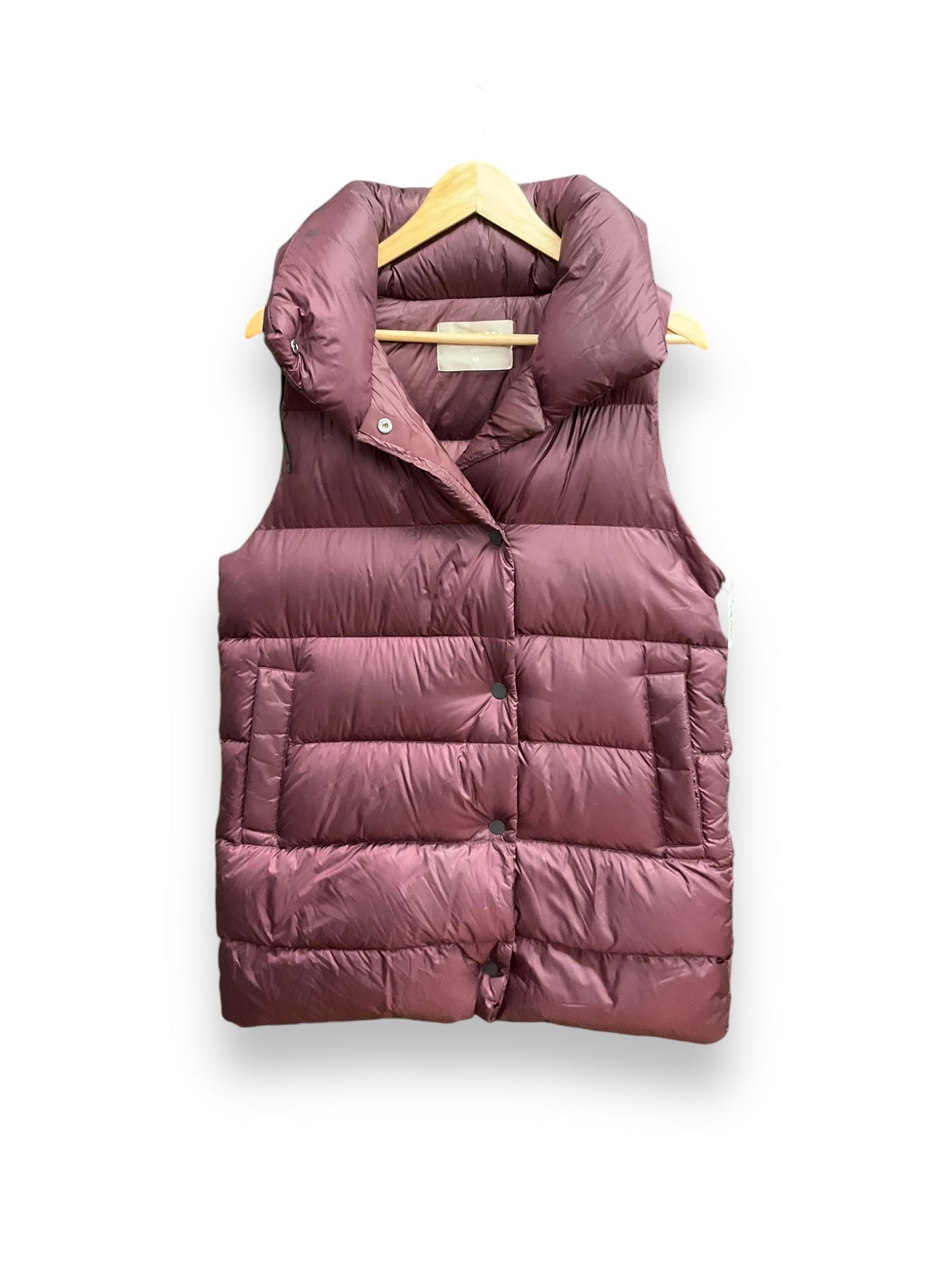 Vest Puffer & Quilted By Athleta In Purple, Size: M