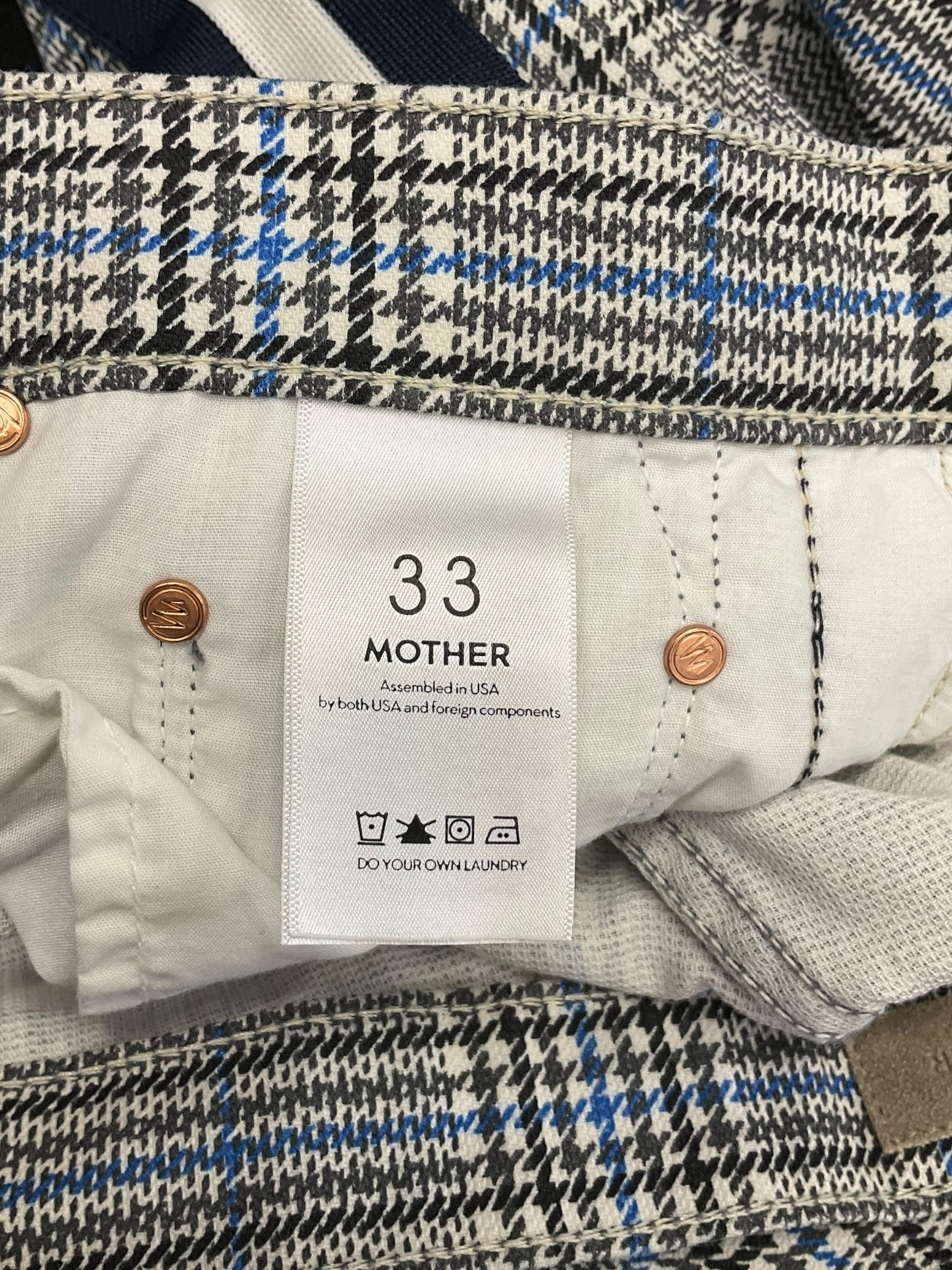 Pants Dress By Mother In Plaid Pattern, Size: 16