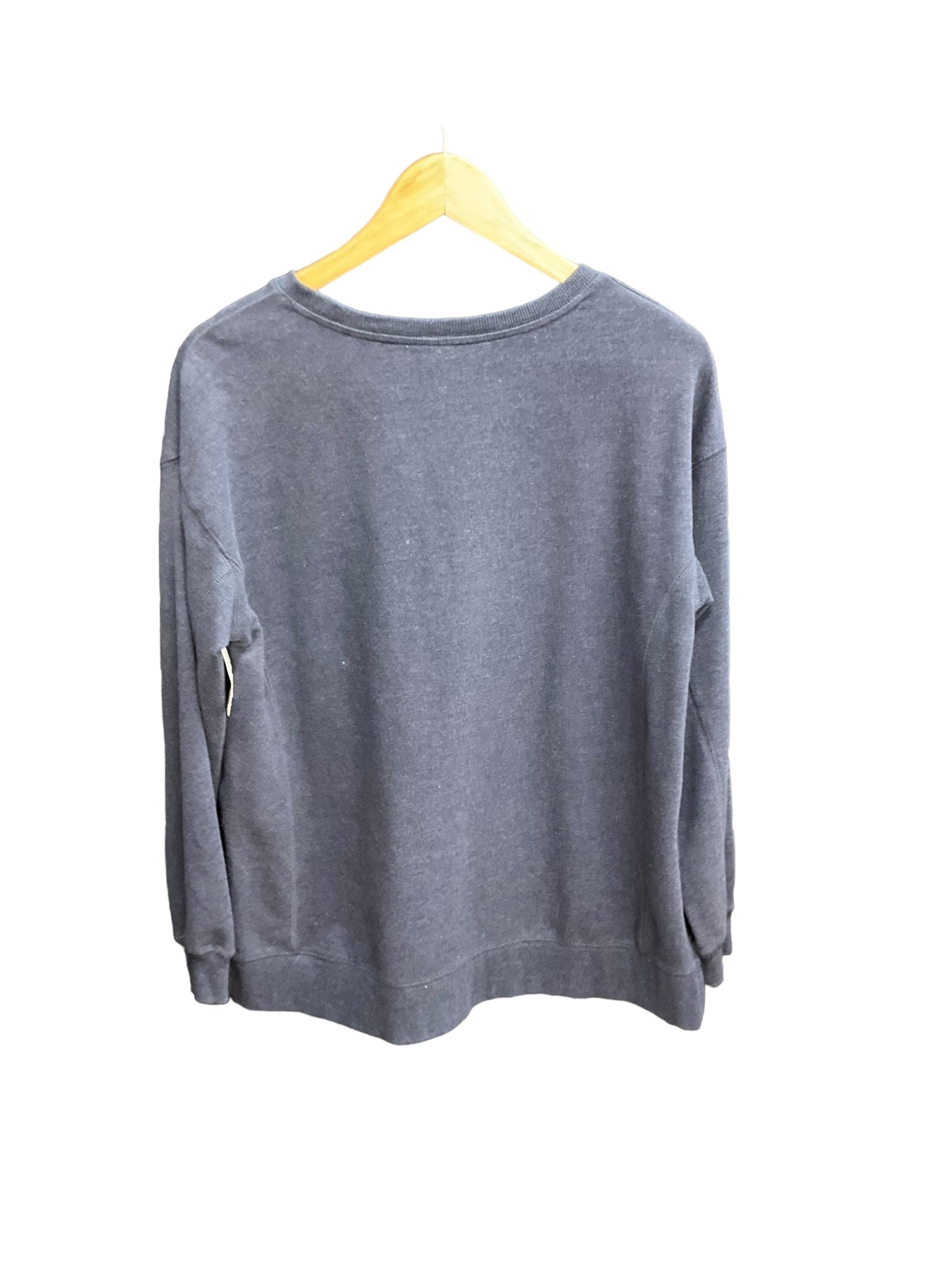 Top Long Sleeve By Wildfox In Navy, Size: M