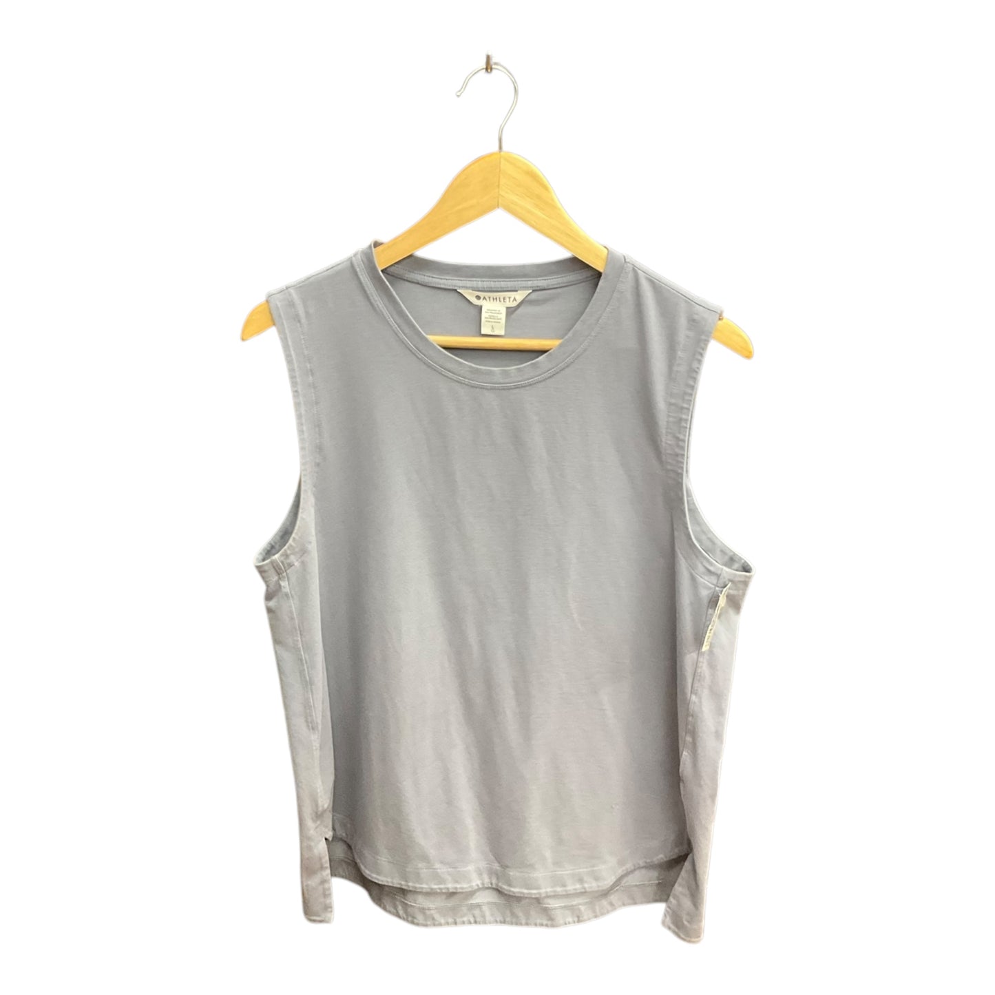 Athletic Tank Top By Athleta In Grey, Size: L