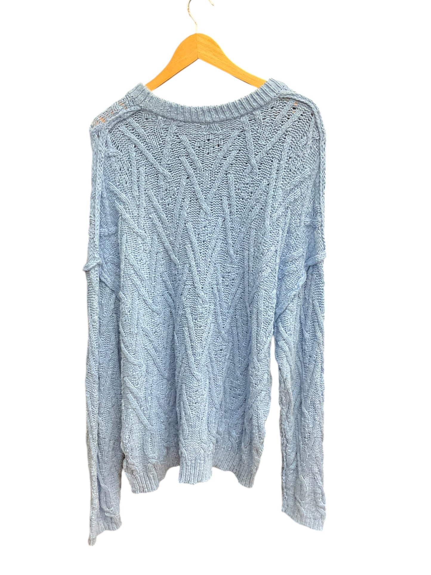 Sweater By Free People In Blue, Size: L