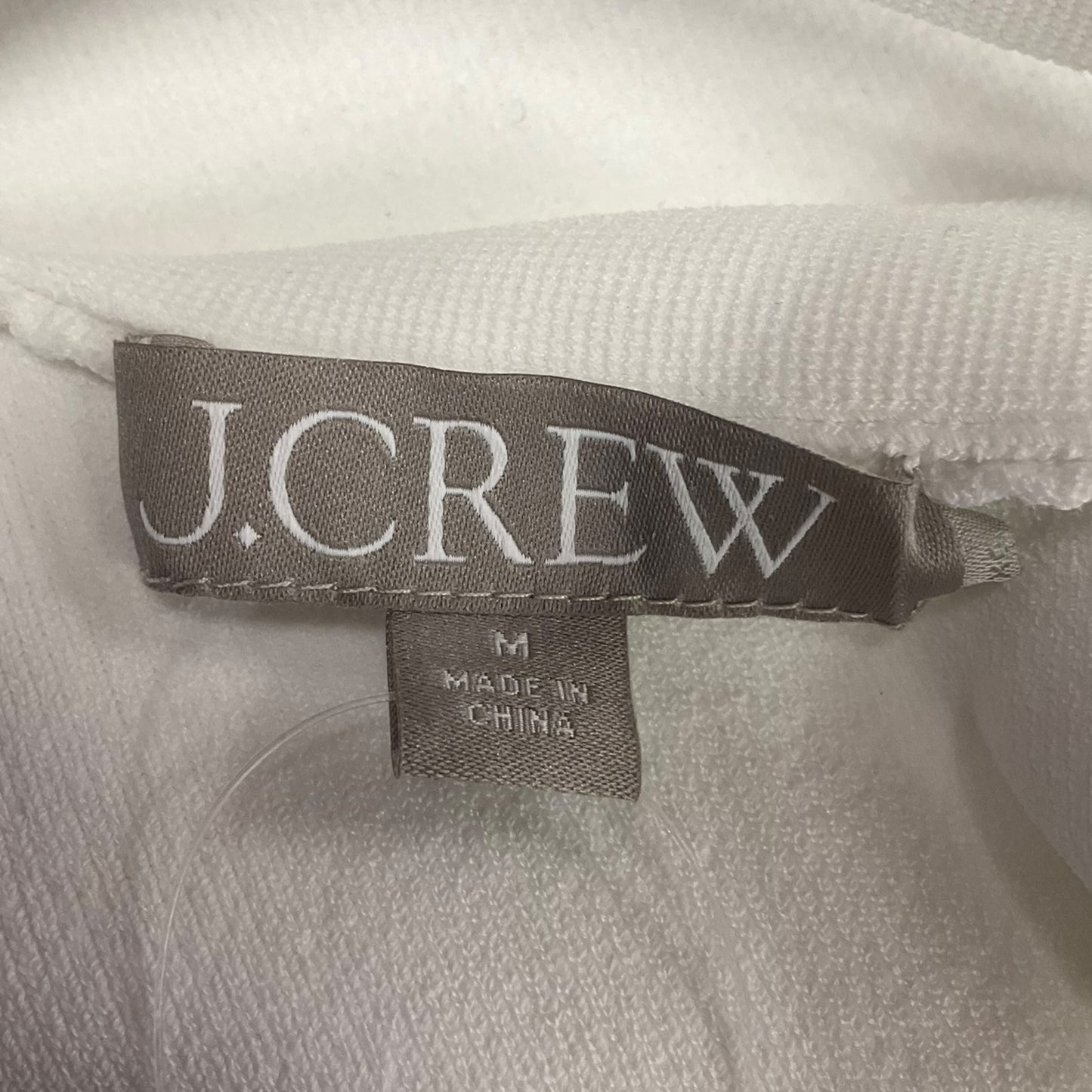 Top Sleeveless By J. Crew In White, Size: M