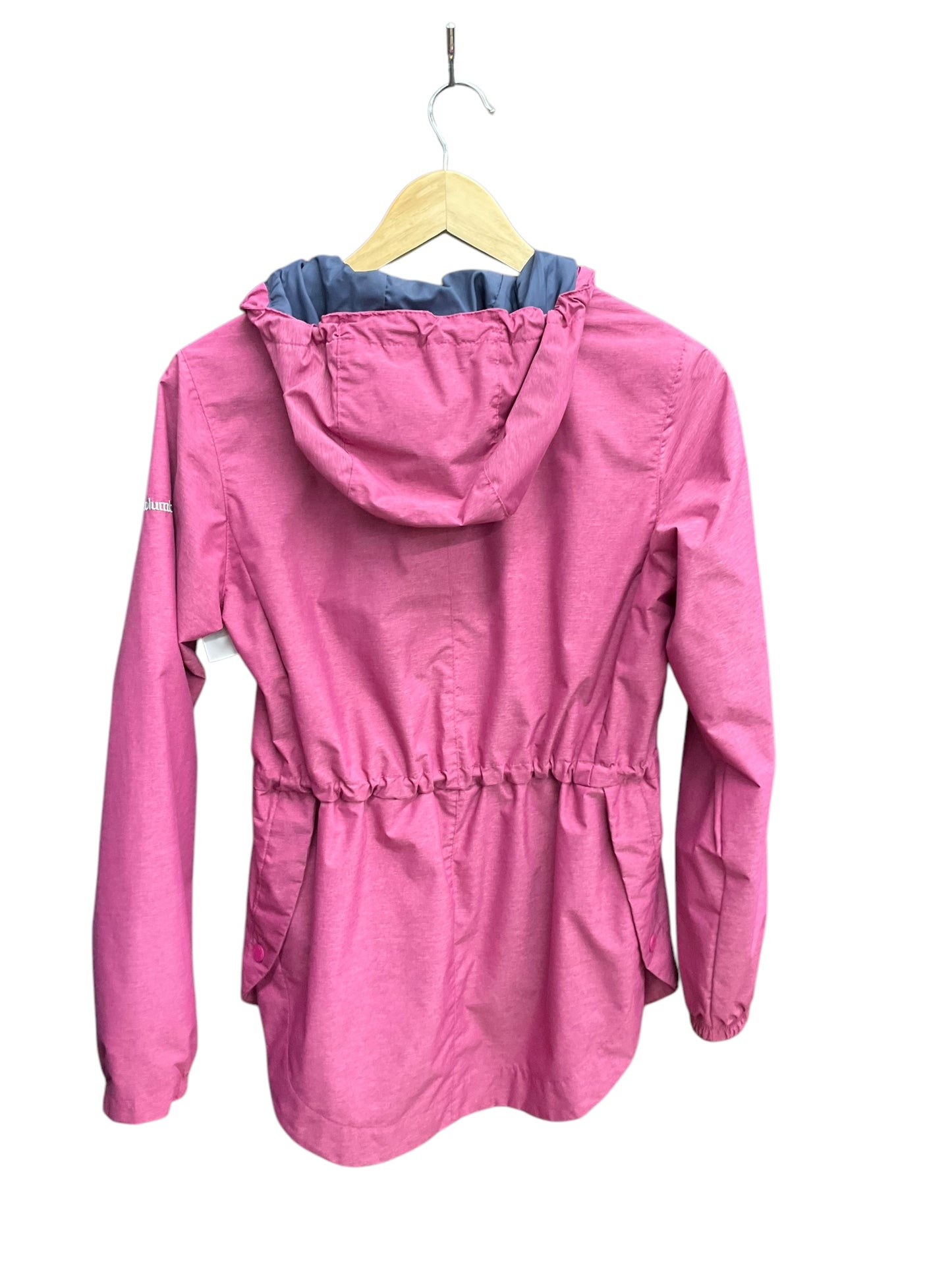 Jacket Windbreaker By Columbia In Pink, Size: Xs