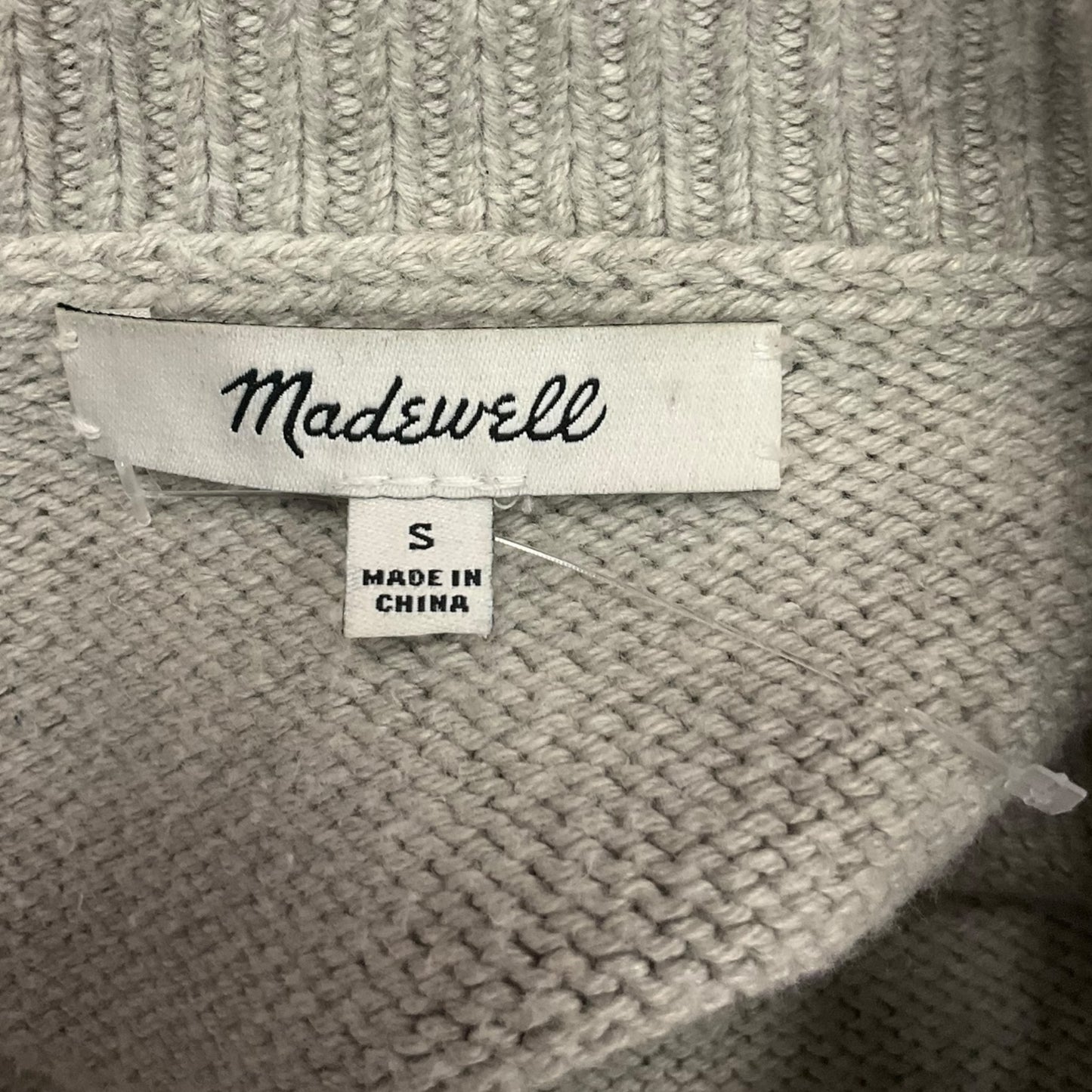 Sweater By Madewell In Grey, Size: S