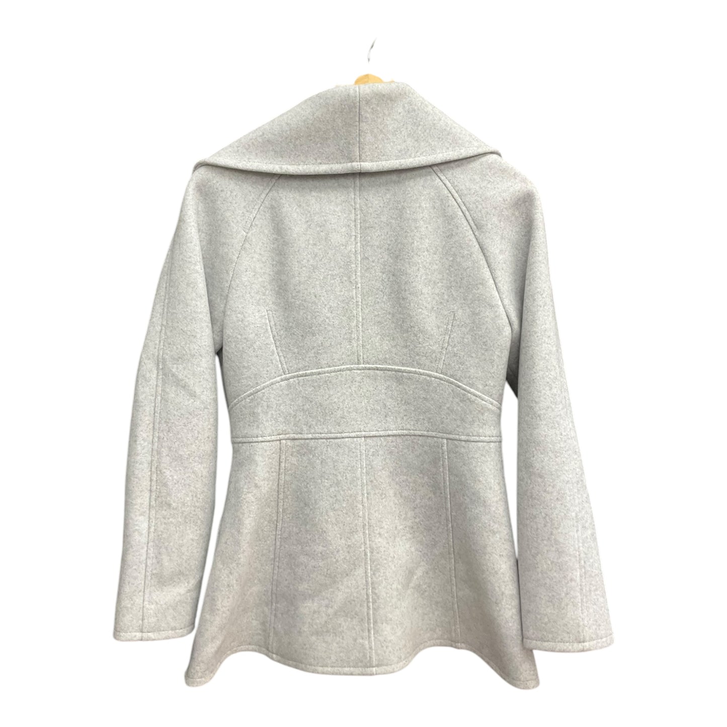 Coat Peacoat By Express In Grey, Size: S