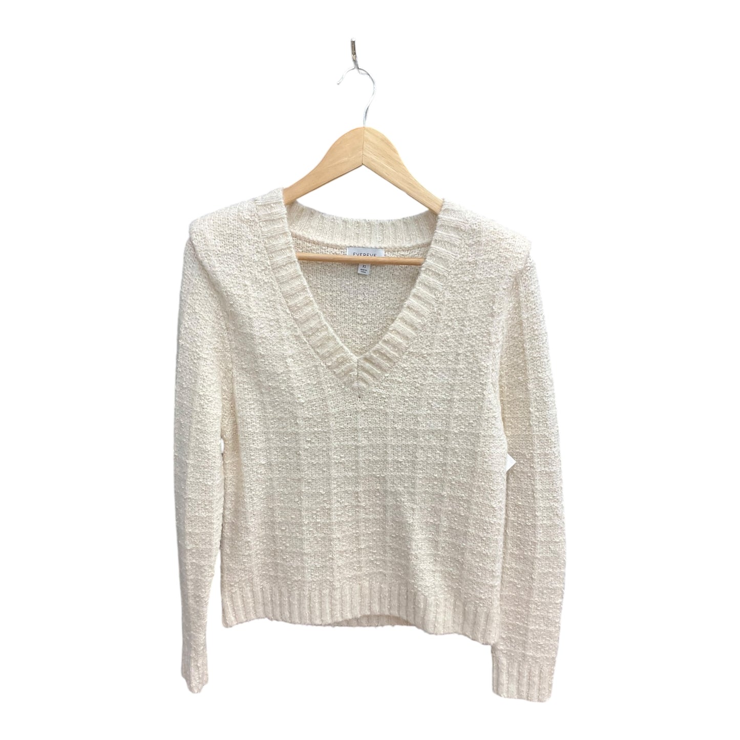 Sweater By Evereve In Cream, Size: Xs