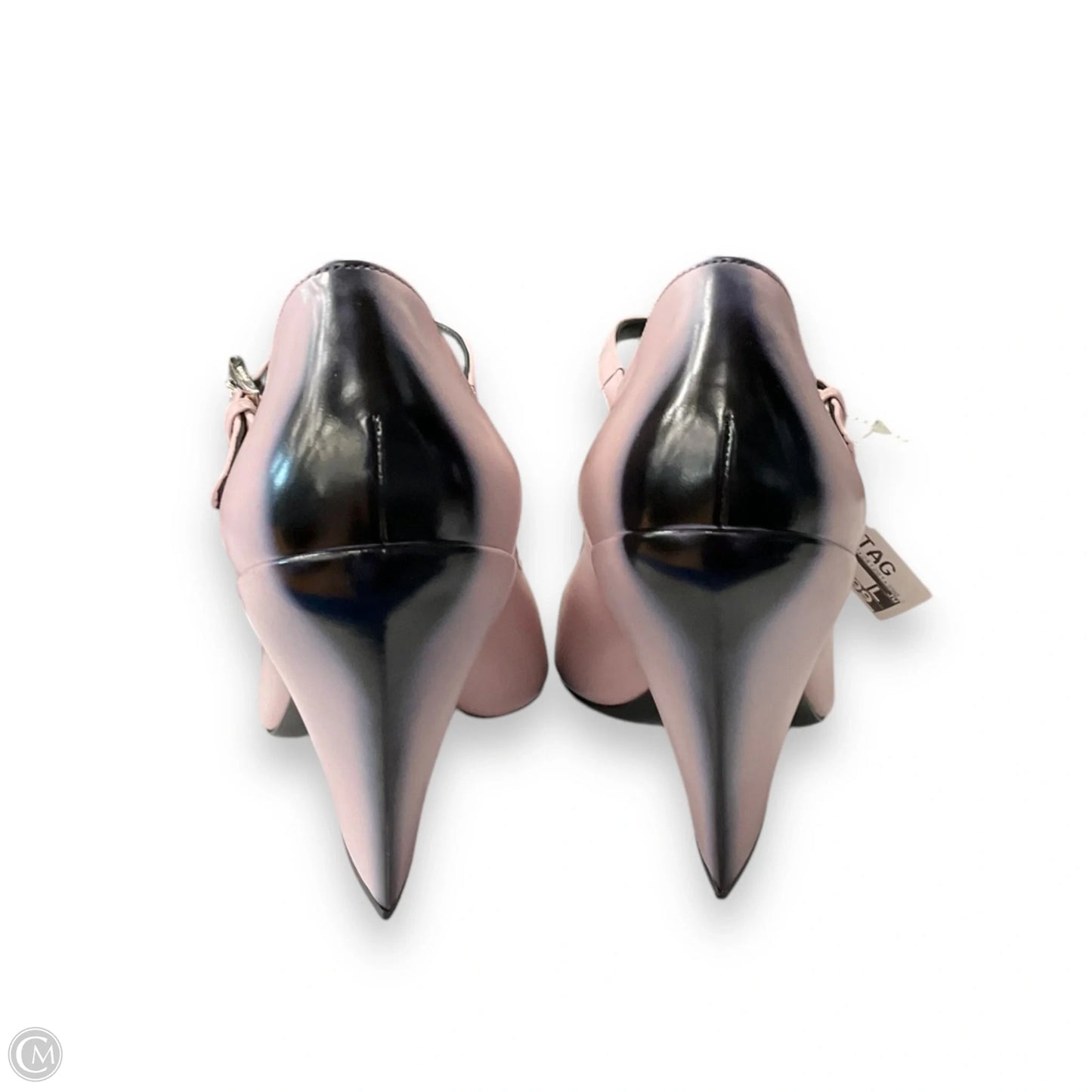 Shoes Luxury Designer By Prada In Pink & Purple, Size: 9.5