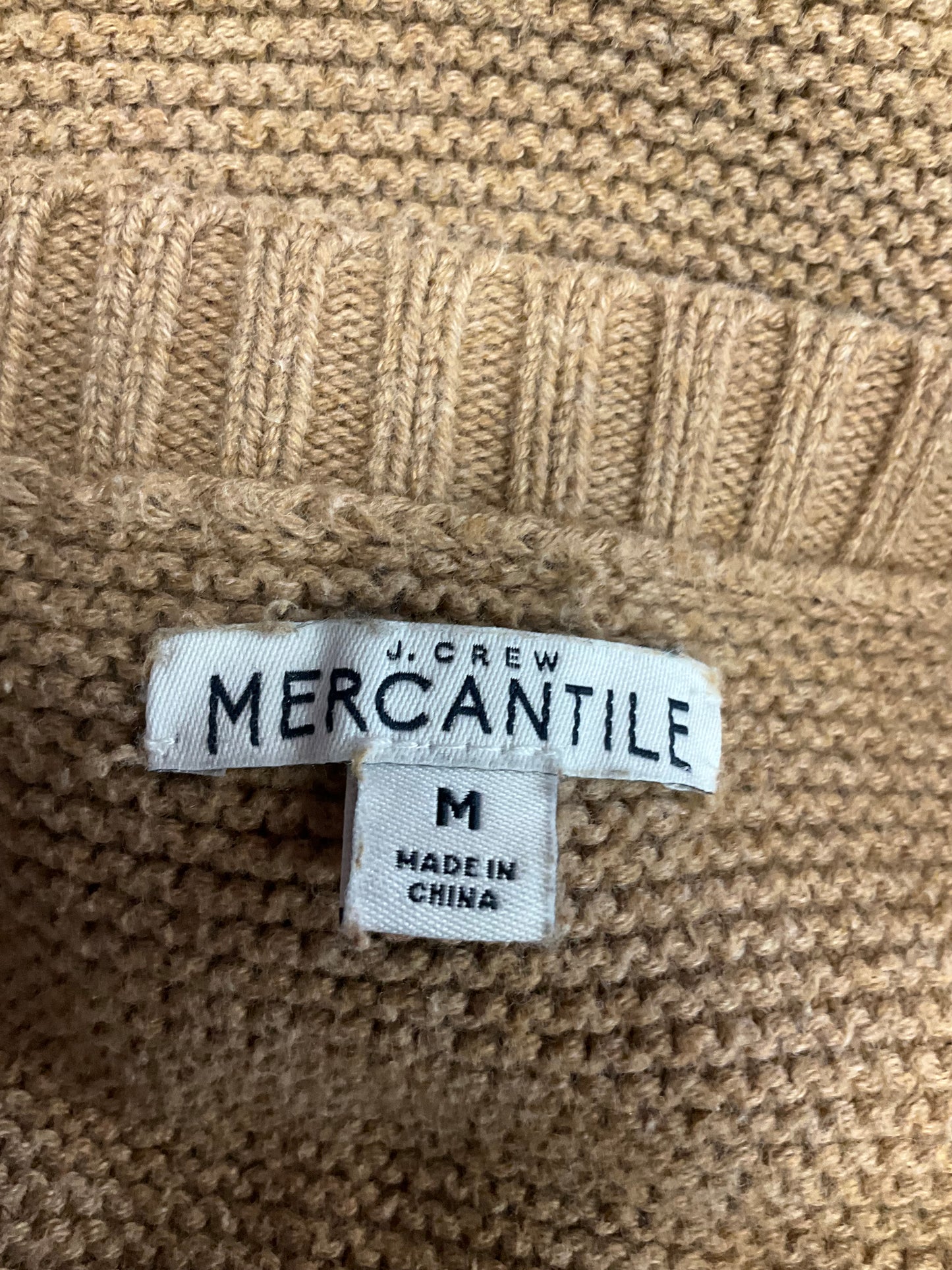 Sweater By J. Crew In Tan, Size: M