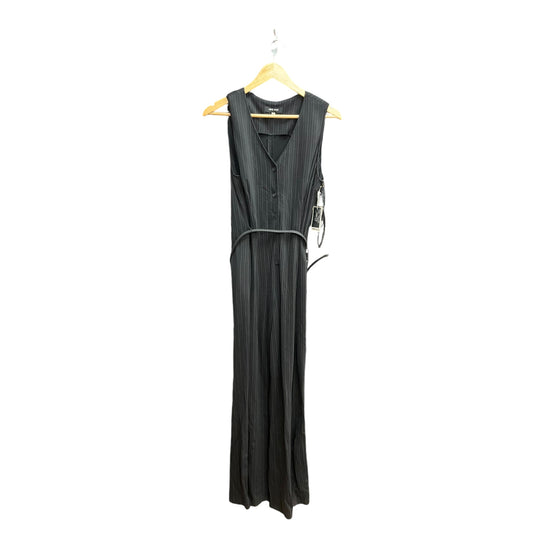 Jumpsuit By Nine West Apparel In Black & Grey, Size: 8