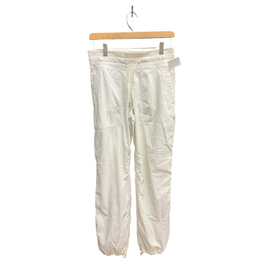 Athletic Pants By Lululemon In White, Size: 6