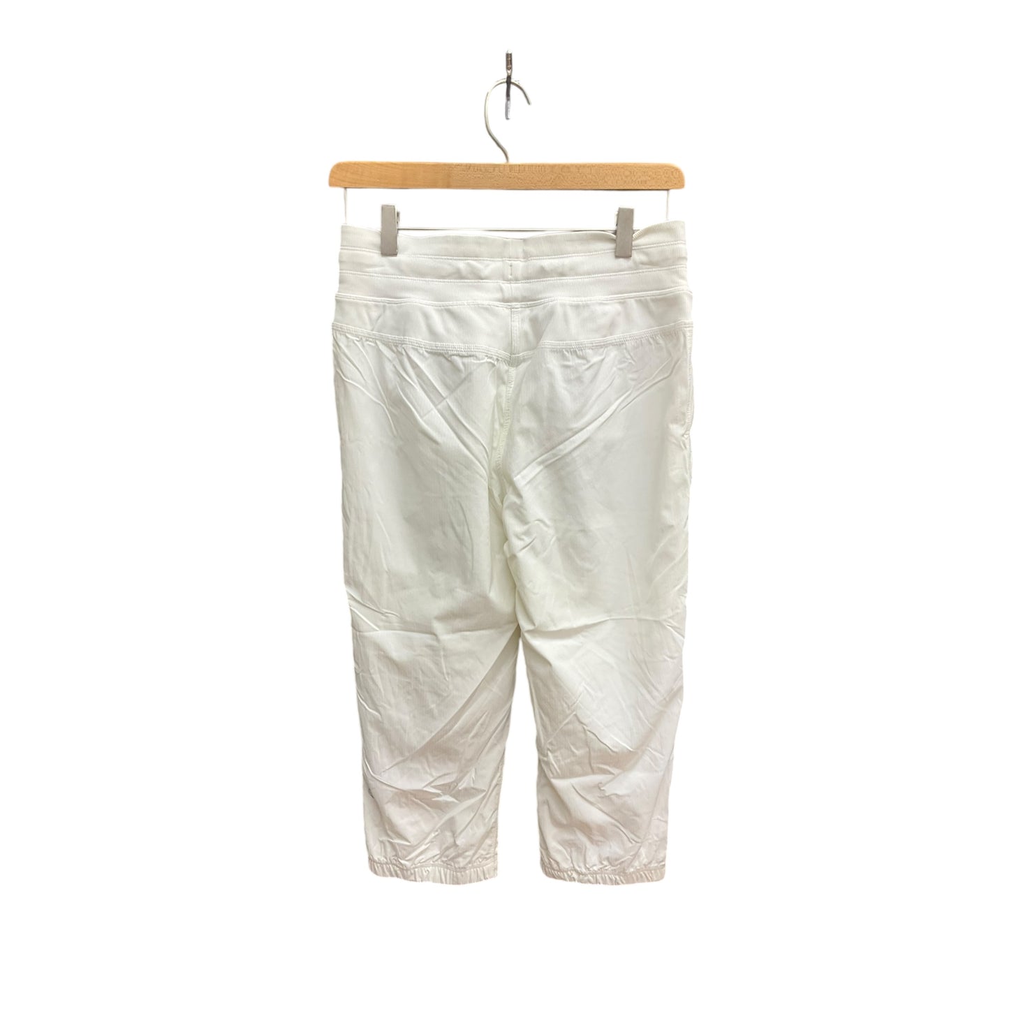 Athletic Capris By Lululemon In White, Size: 6