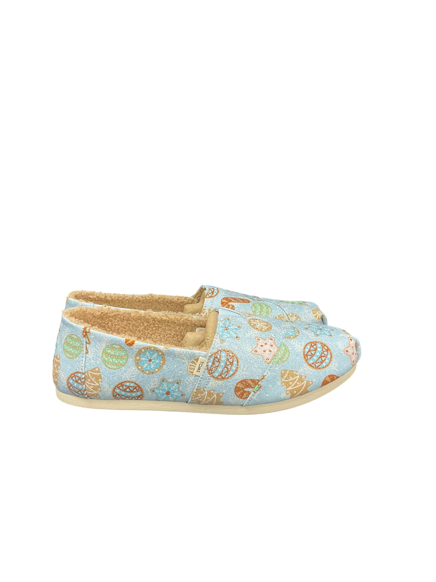 Shoes Flats By Toms In Blue, Size: 11