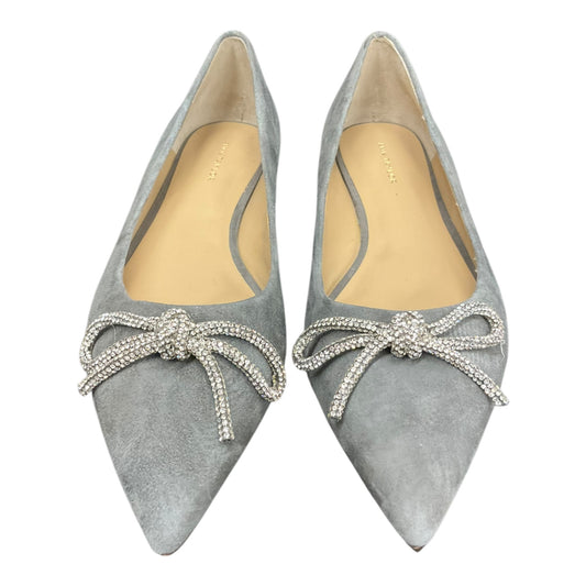 Shoes Flats By Ann Taylor In Grey, Size: 8.5