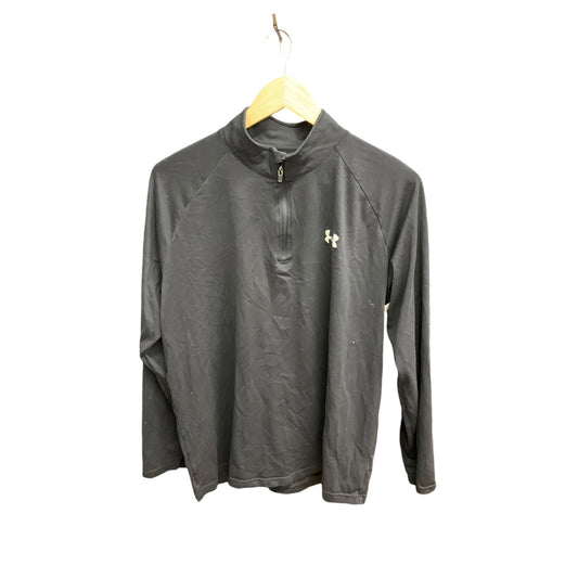 Athletic Jacket By Under Armour In Black, Size: L