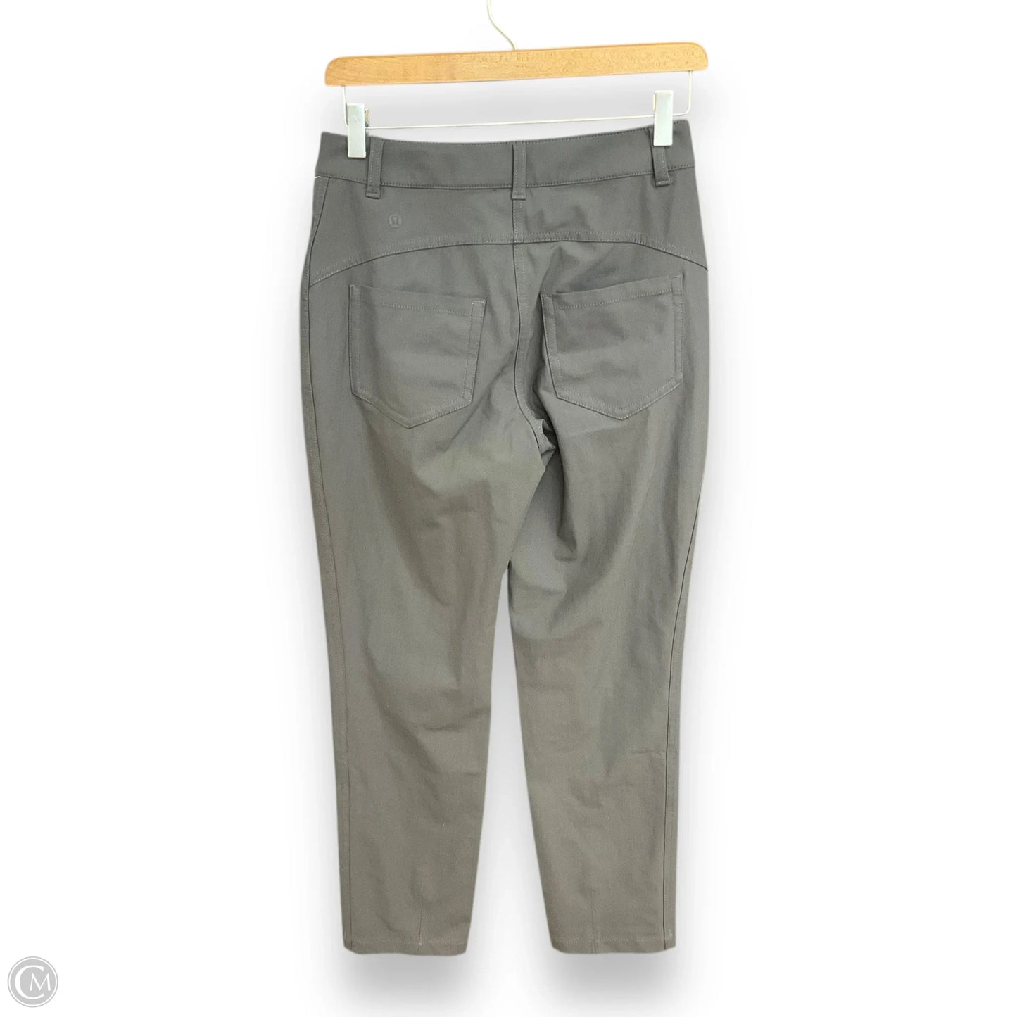 Athletic Pants By Lululemon In Grey, Size: M