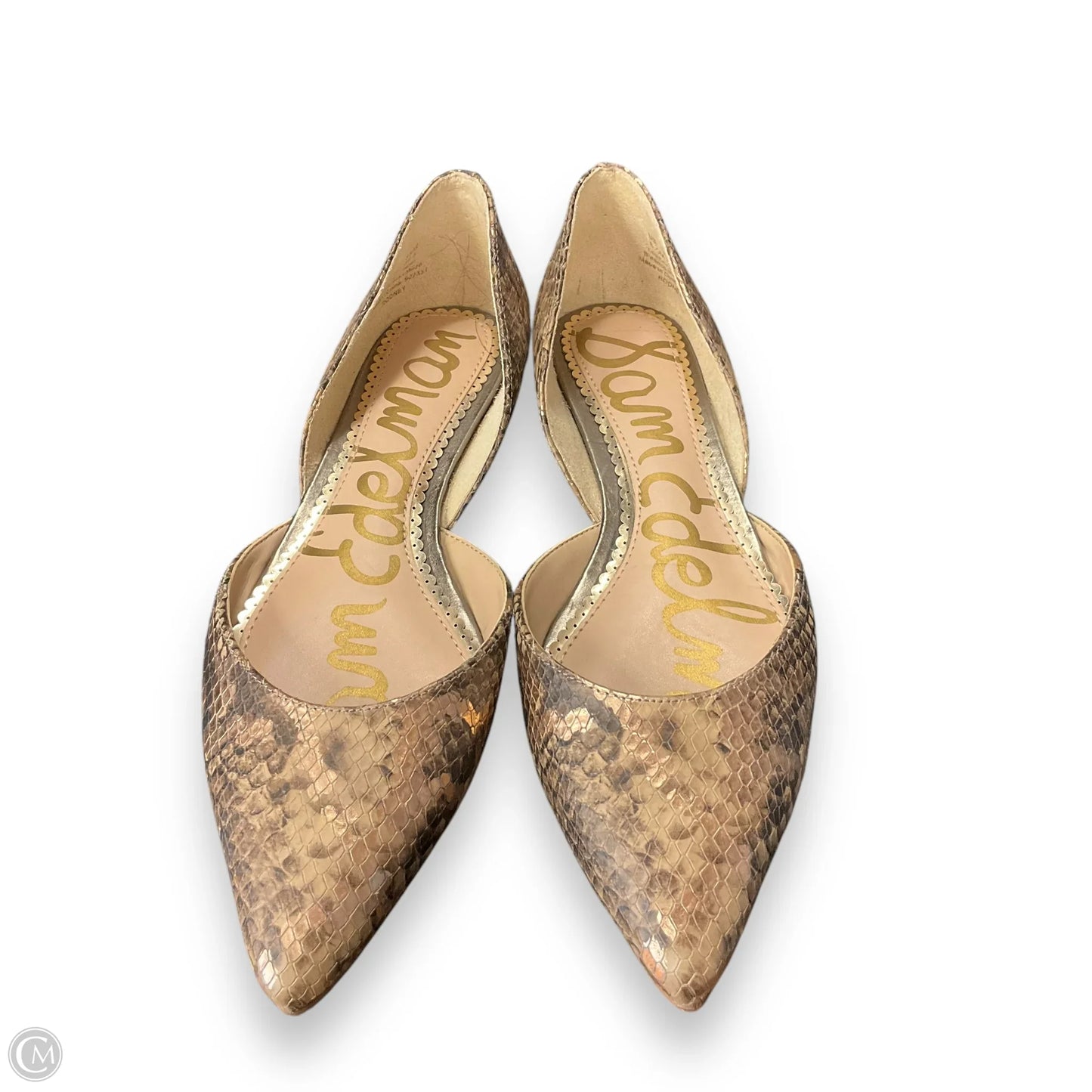 Shoes Flats By Sam Edelman In Snakeskin Print, Size: 6