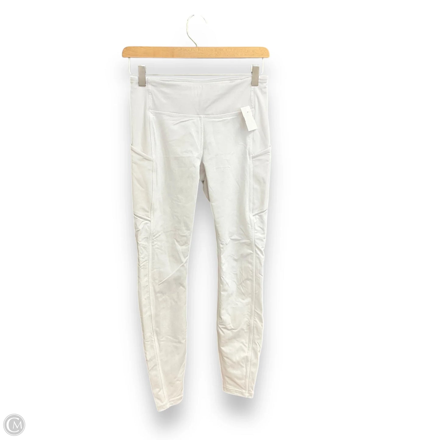 Athletic Leggings By Lululemon In White, Size: 6