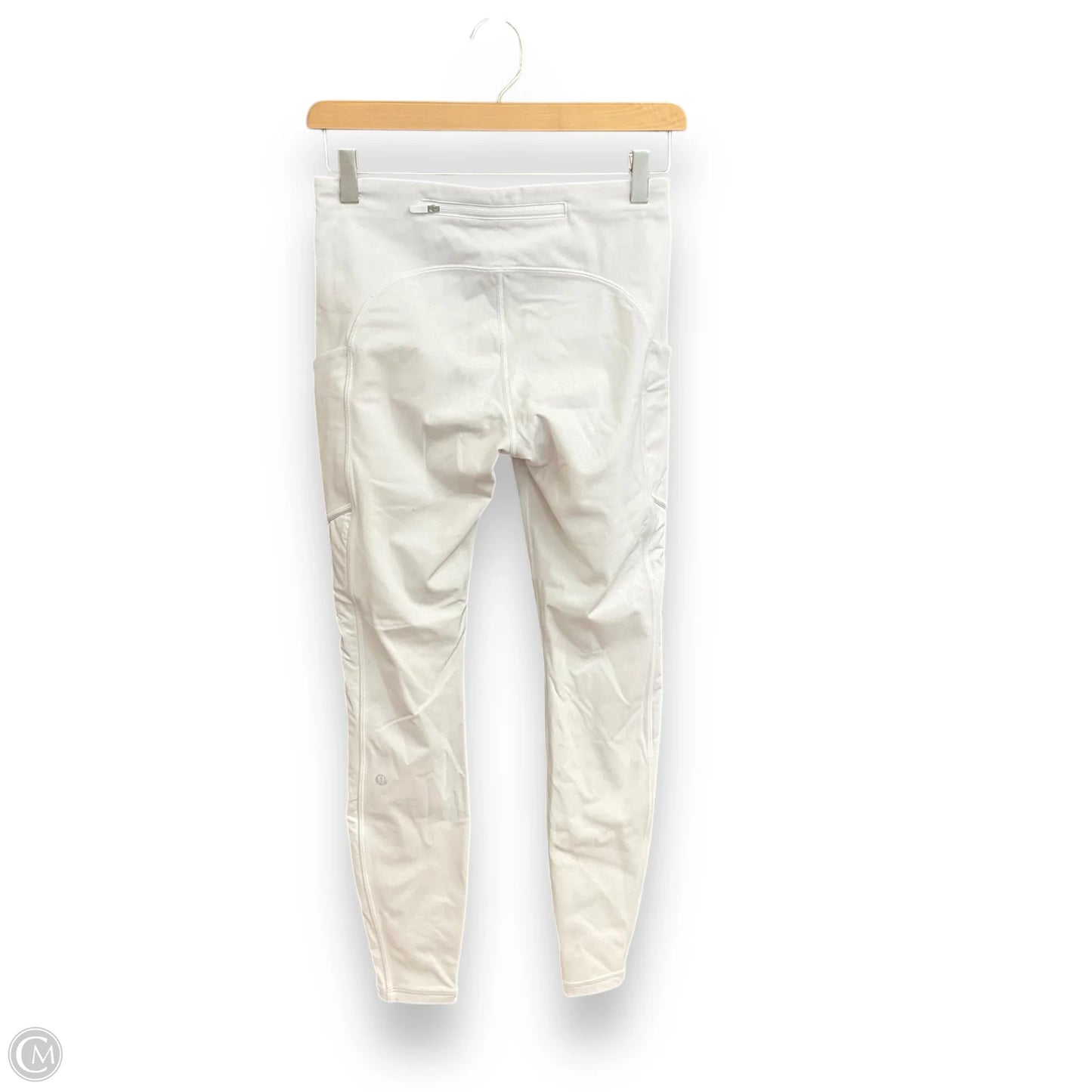 Athletic Leggings By Lululemon In White, Size: 6