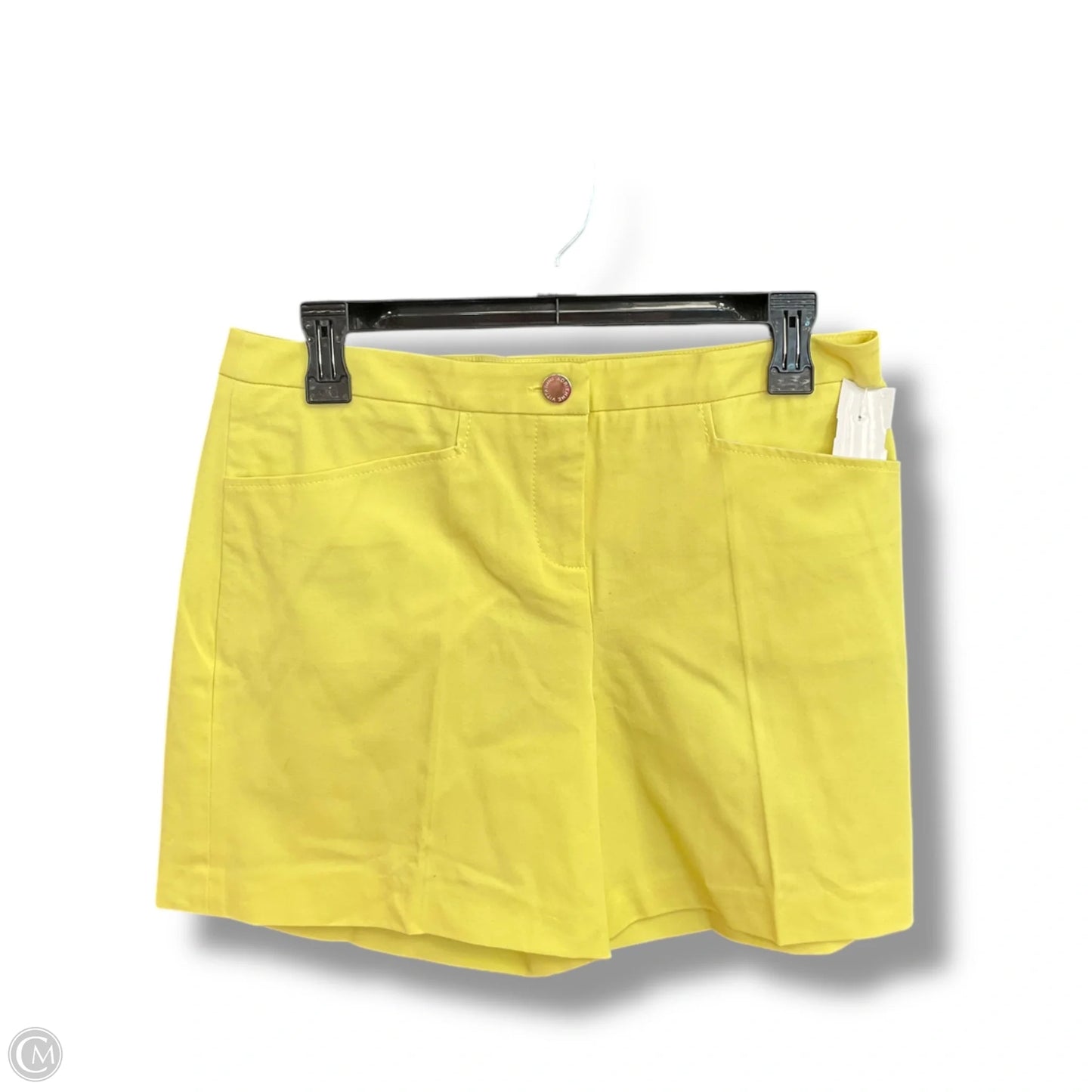 Shorts By Adrienne Vittadini In Yellow, Size: 8