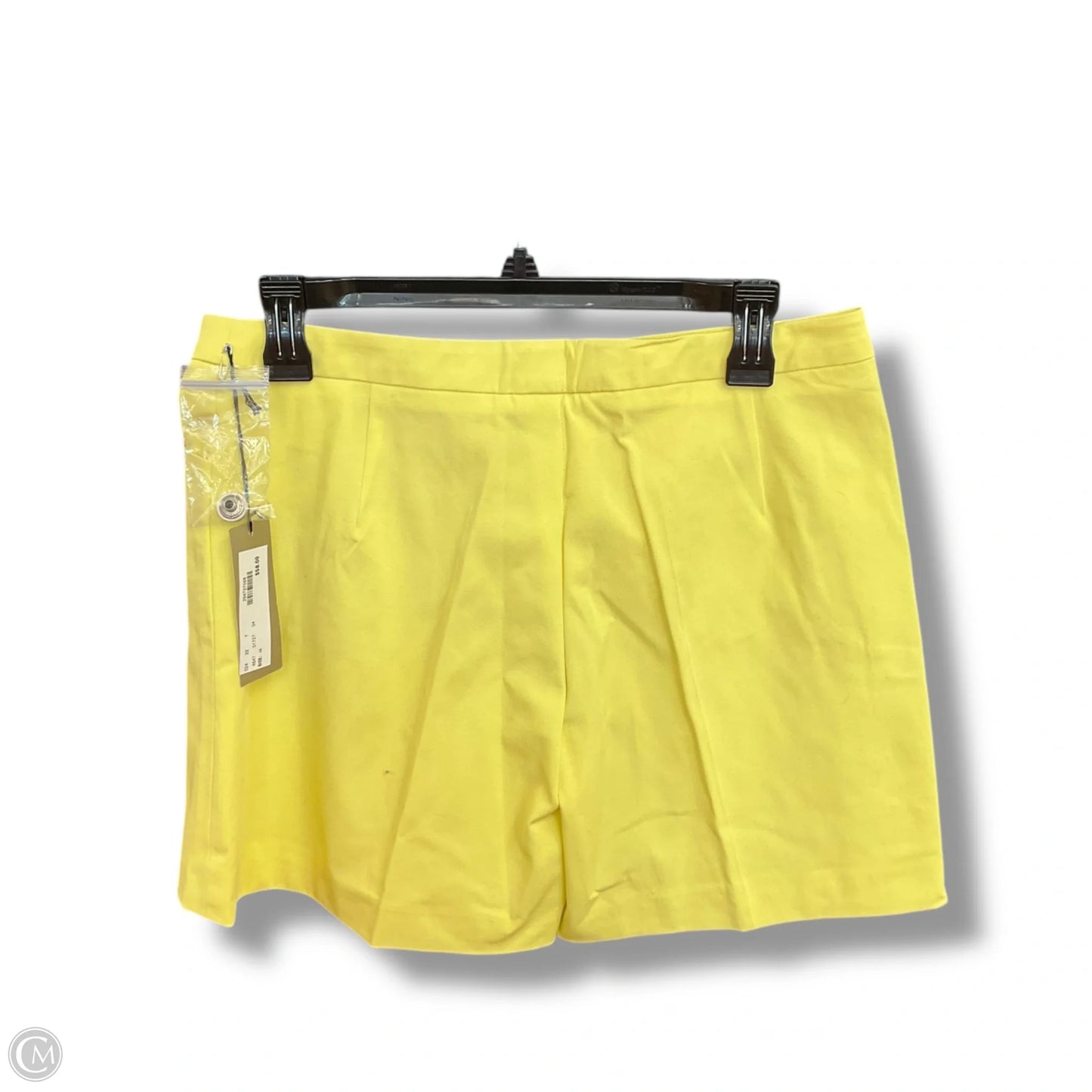 Shorts By Adrienne Vittadini In Yellow, Size: 8