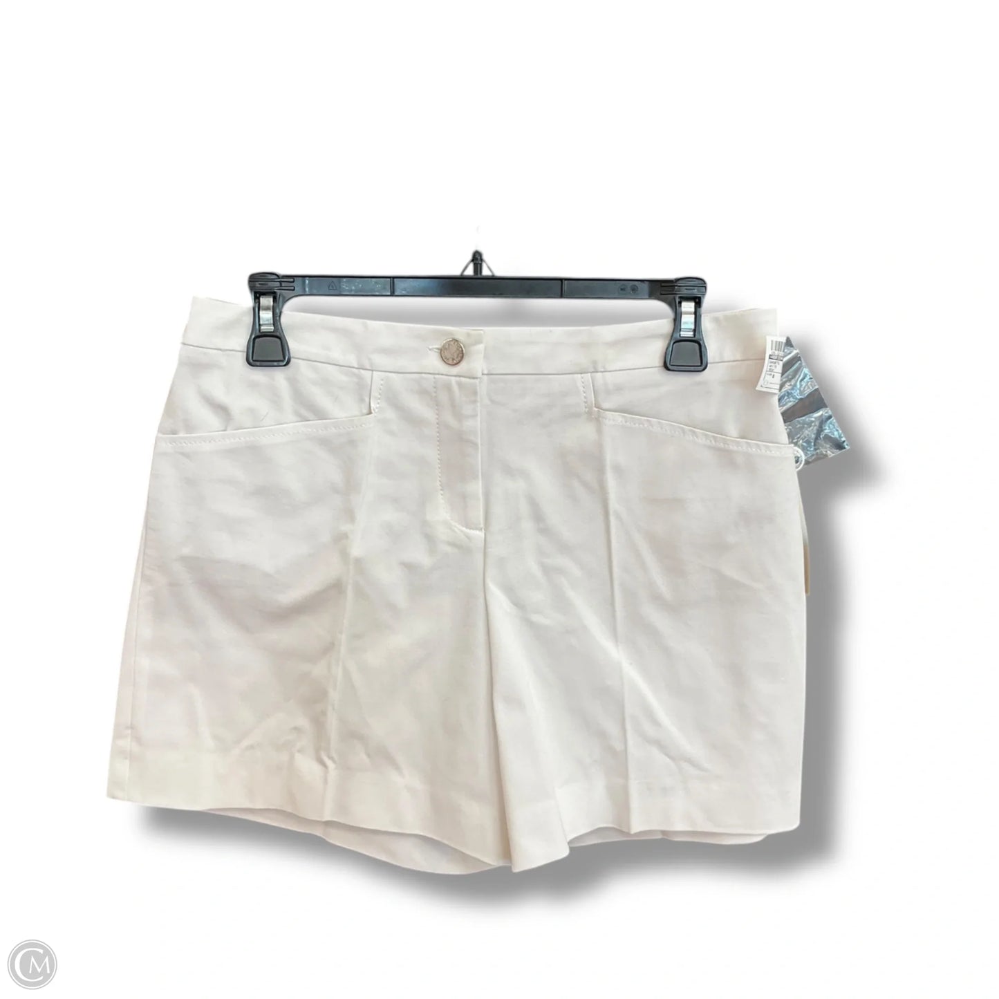 Shorts By Adrienne Vittadini In White, Size: 8