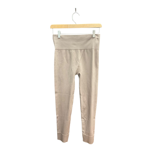 Athletic Leggings By Madewell In Taupe, Size: L