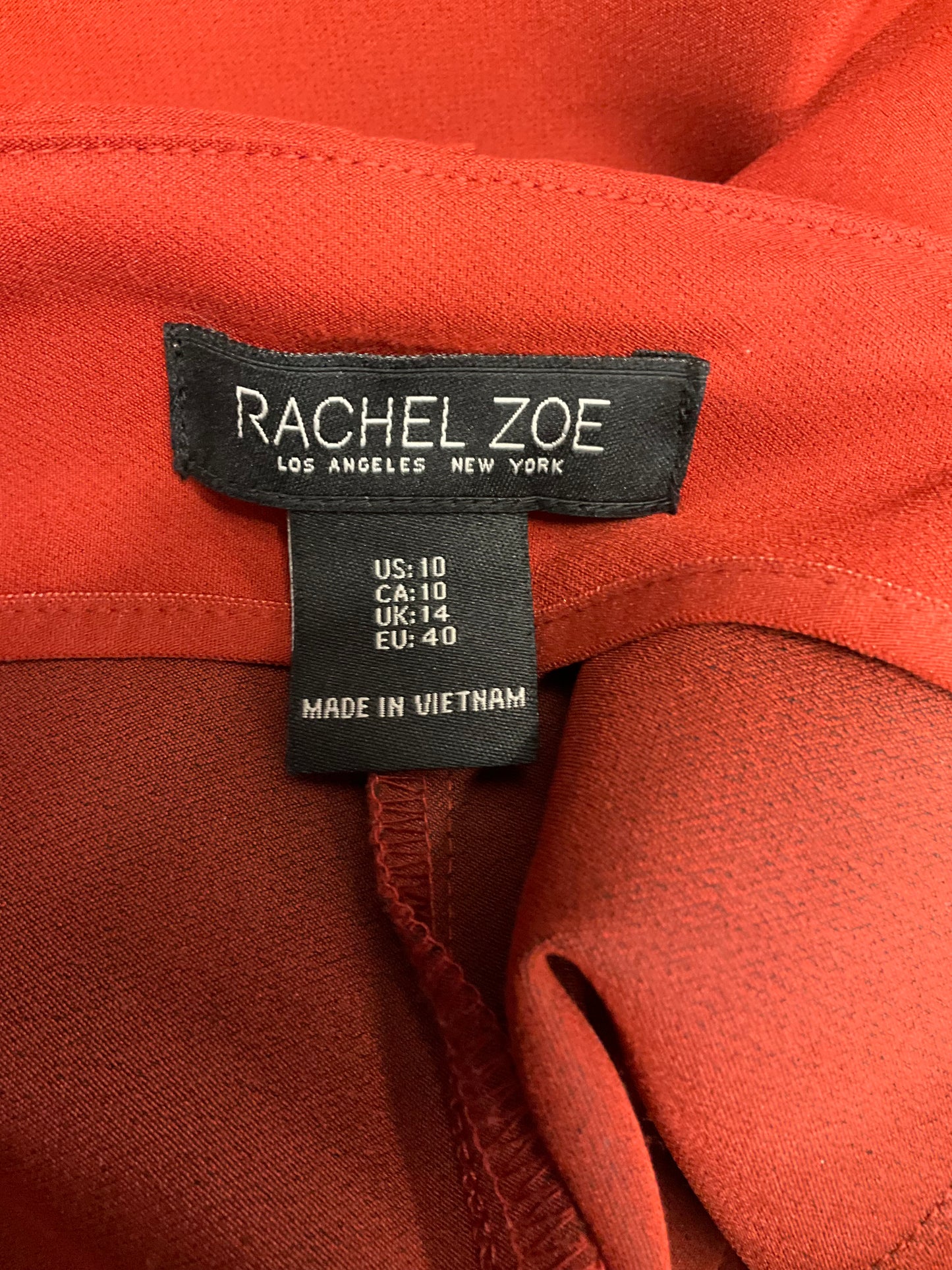 Pants Dress By Rachel Zoe In Red, Size: 10