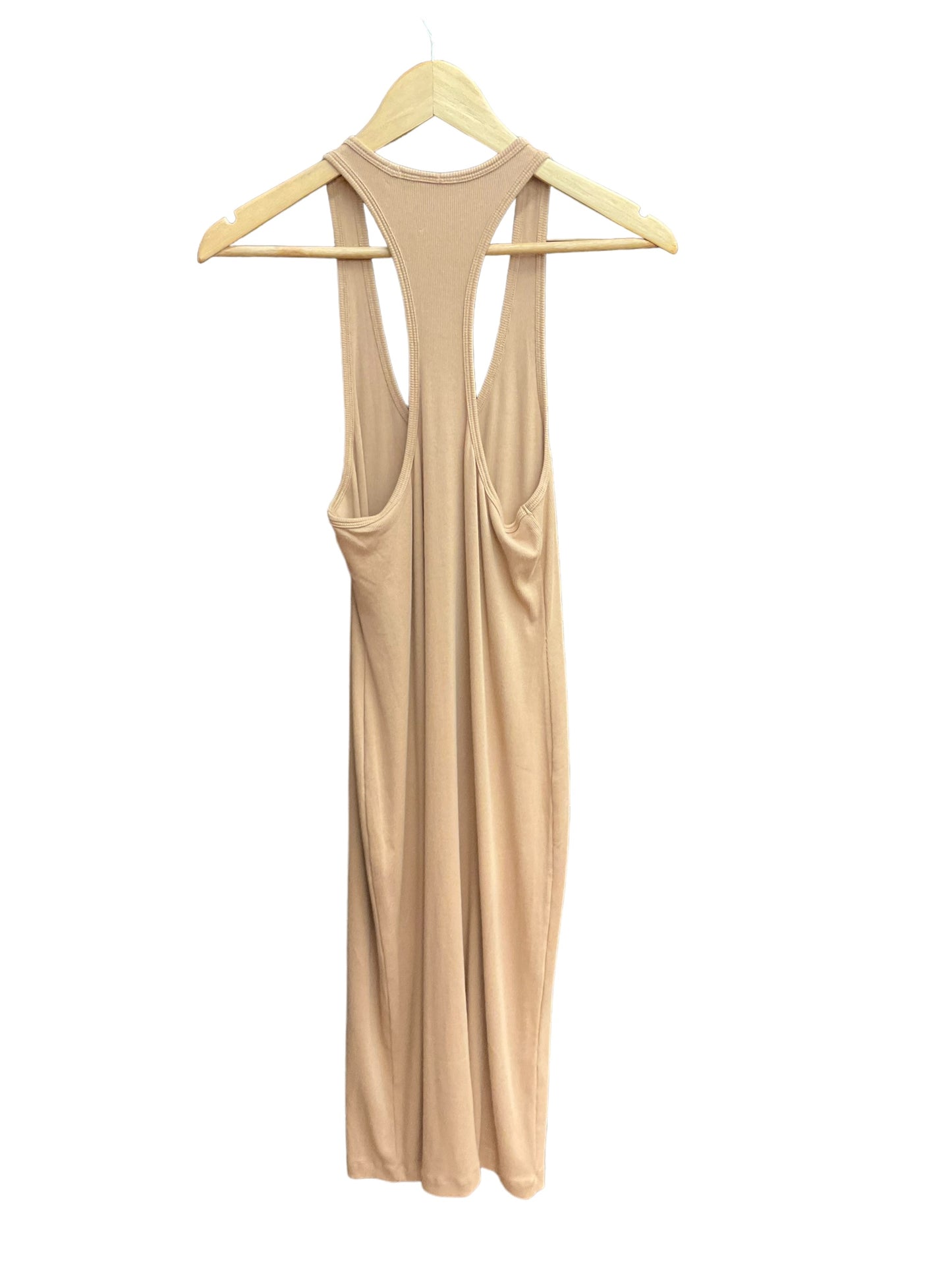 Dress Casual Midi By Commando In Beige, Size: L