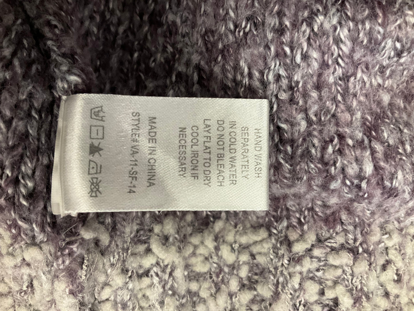 Sweater By Fate In Purple, Size: L