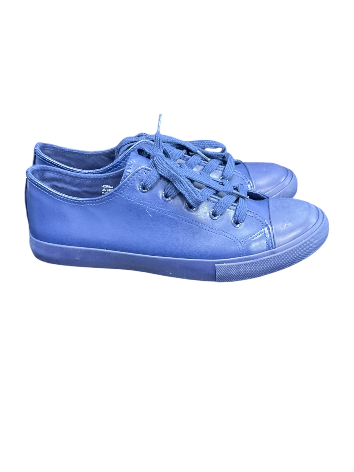 Shoes Sneakers By Just Fab In Blue, Size: 9