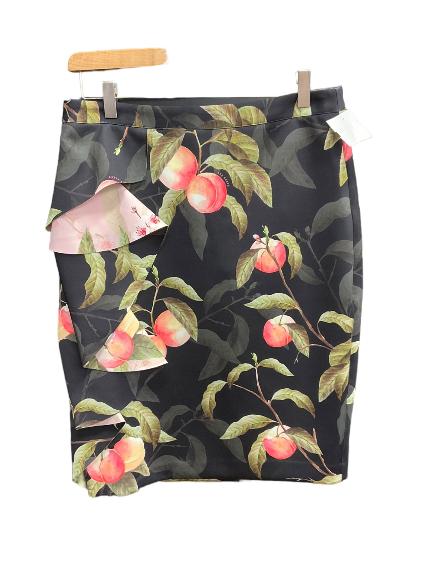 Skirt Designer By Ted Baker In Floral Print, Size: 6