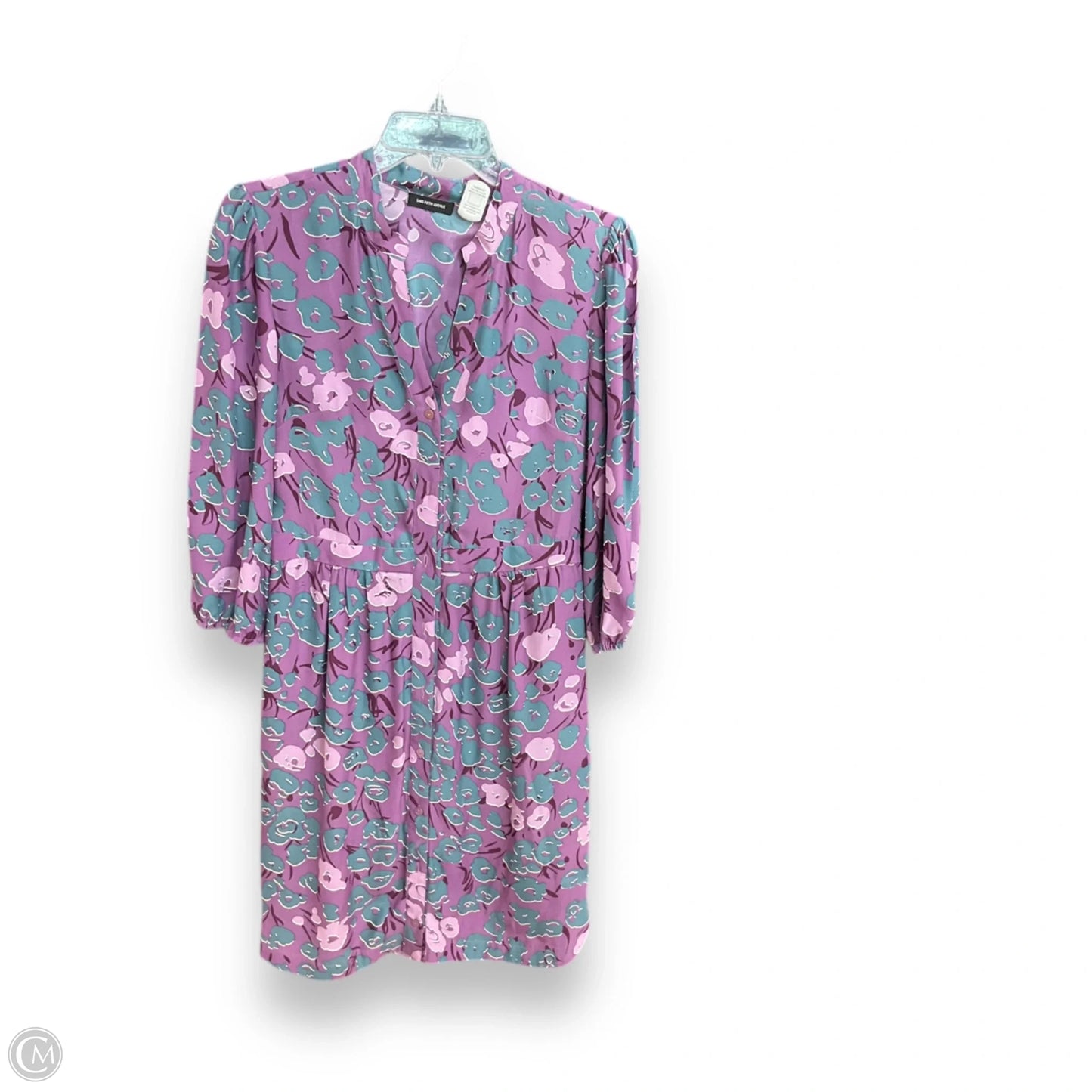 Dress Work By Saks Fifth Avenue In Purple, Size: Xs