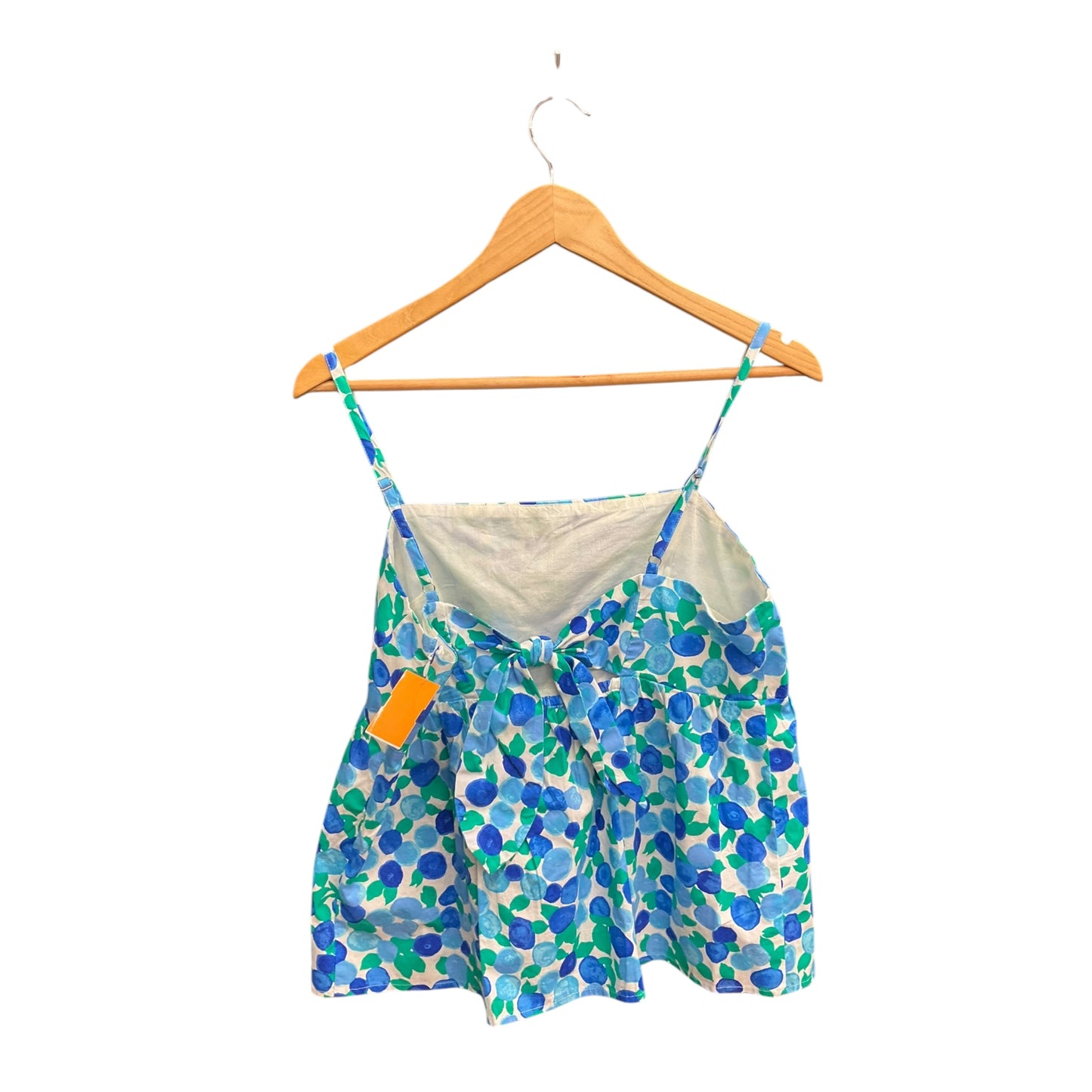 Top Sleeveless By J. Crew In Blue & Green, Size: L