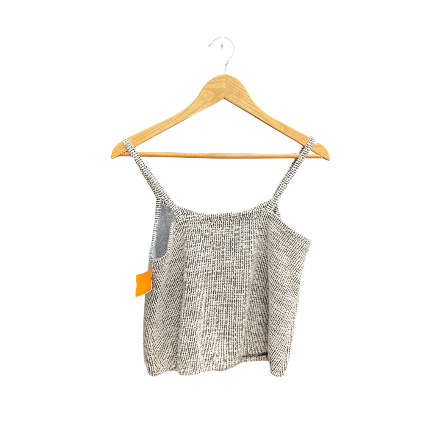 Top Sleeveless By Loft In Black & Cream, Size: S