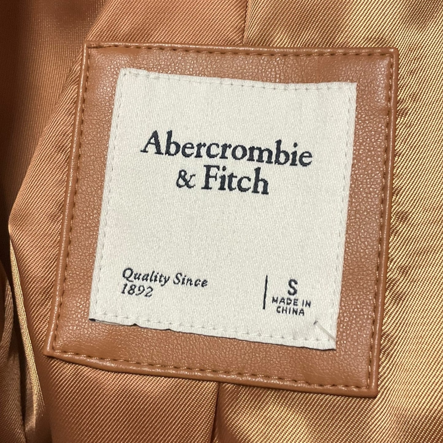 Blazer By Abercrombie And Fitch In Brown, Size: S