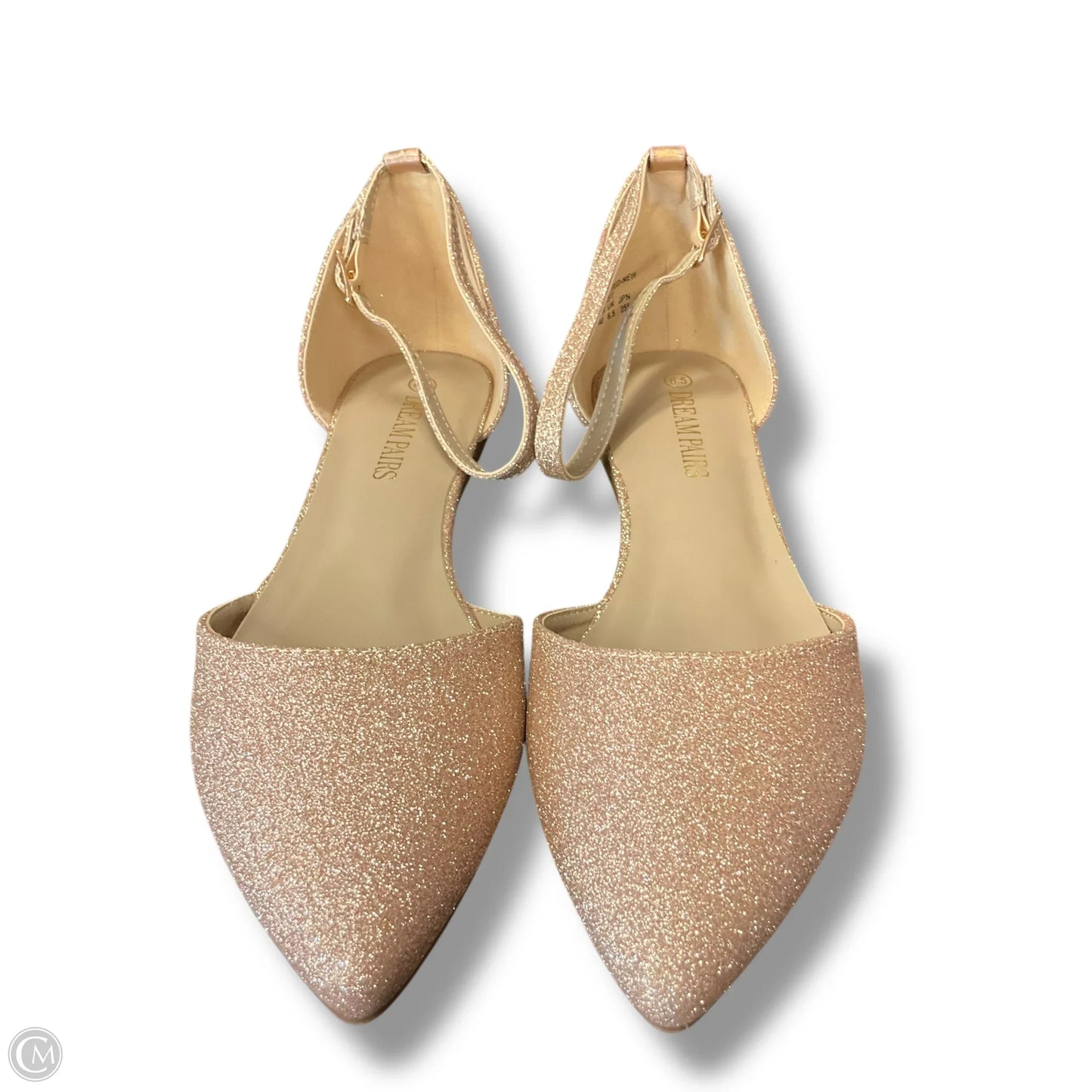 Shoes Flats By Dream Pairs In Rose Gold, Size: 8.5